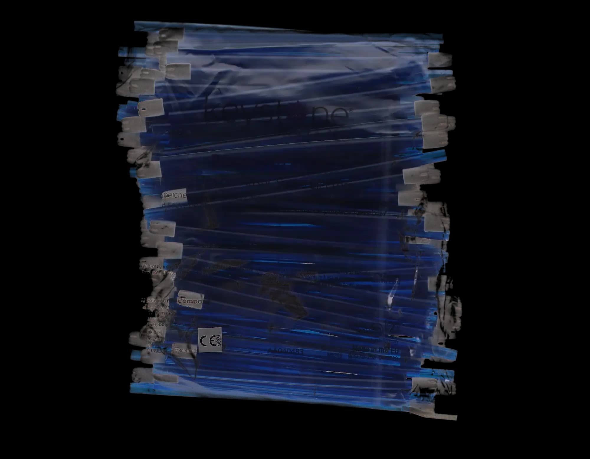 Flexo Disposable Saliva Ejectors, Plastic, Fixed Tips, Blue/White, 100/Pk, 1662216 thumbnail 8