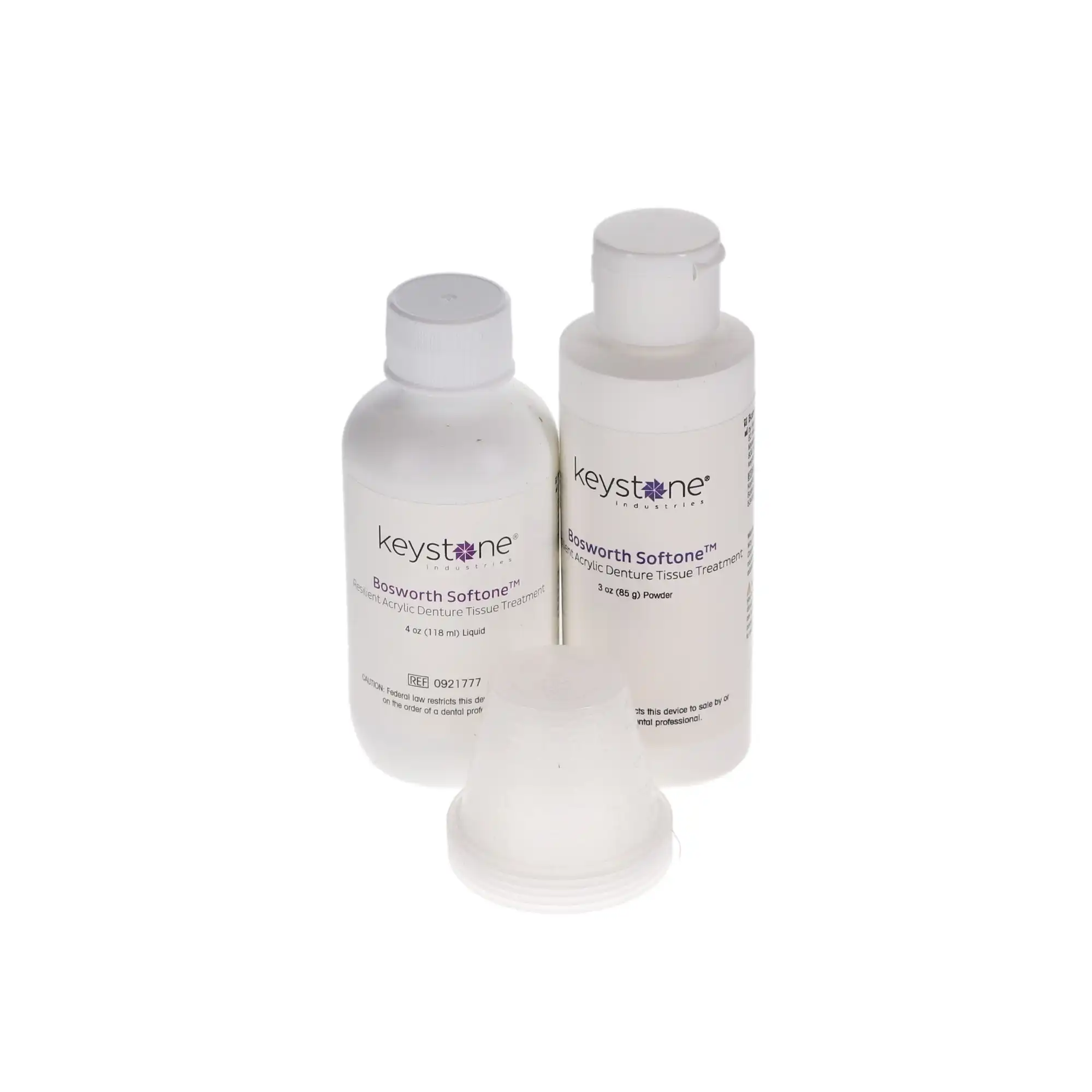 Softone Resilient Acrylic Denture Tissue Conditioner & Functional Impression Material, P&L Standard Kit, White, 921775 thumbnail 3