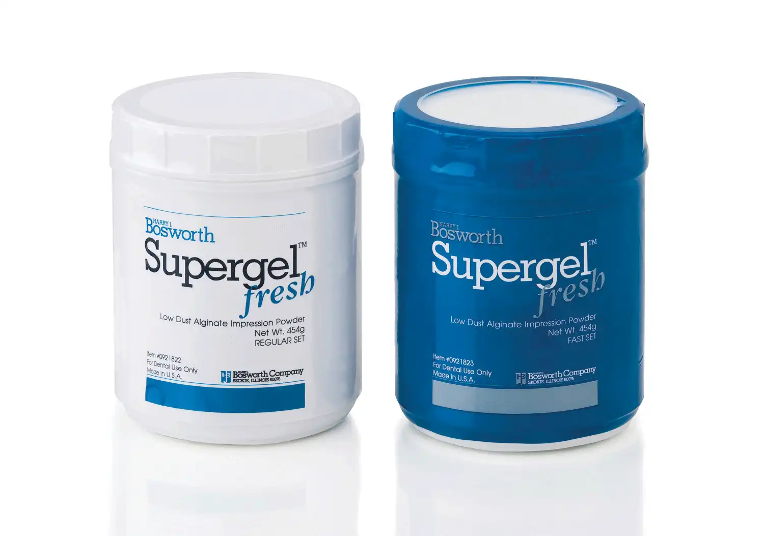 Keystone Supergel Fresh Alginate Impression Material, Regular Set, Berry Cherry, 1 lb Canister, 1/Pk, 921822 - Supergel Fresh Alginate Impression Material, Regular Set, Canister, 1 lb, Berry Cherry, 1/Pk, 921822 - Image 1