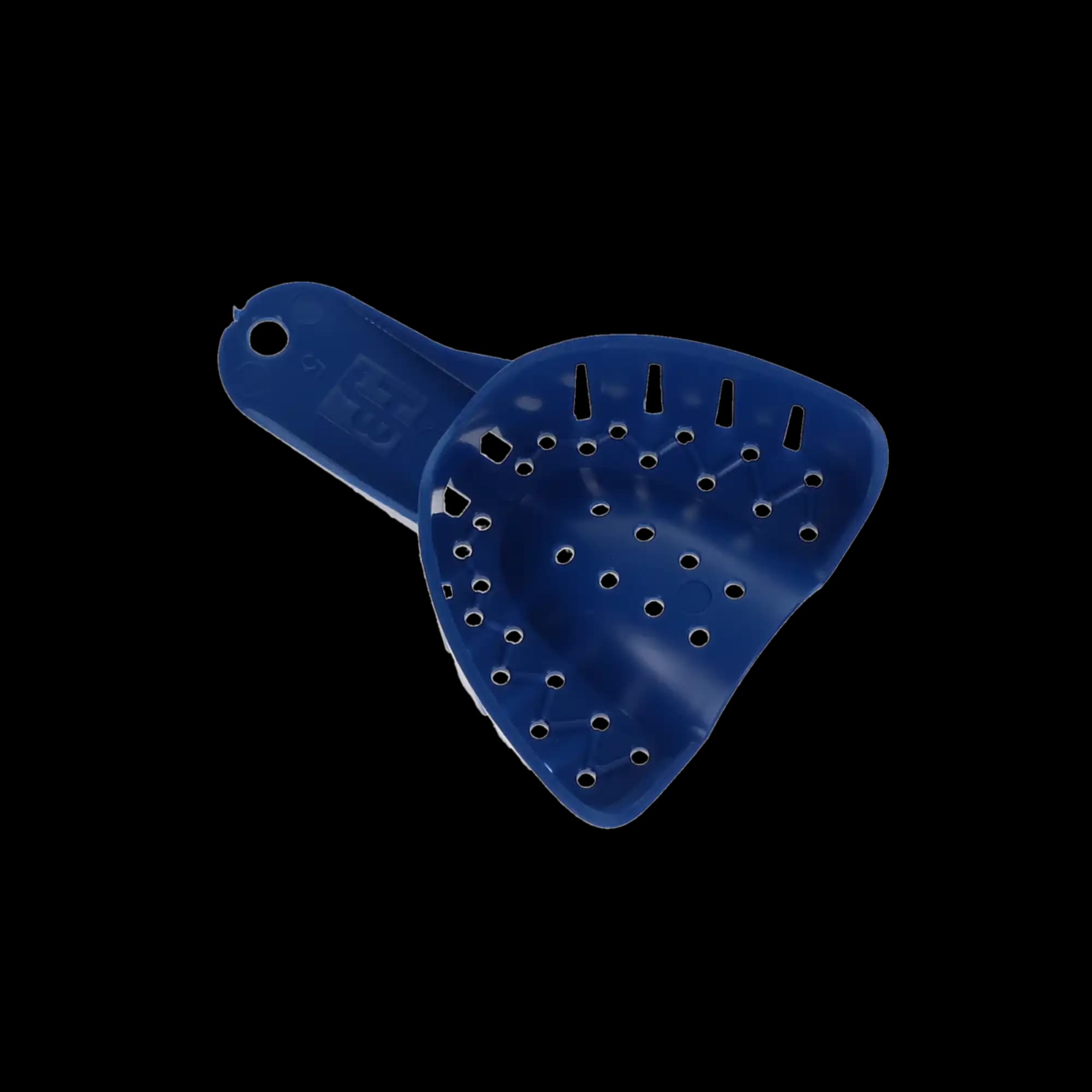 Keystone Tray Aways Disposable Plastic Impression Trays, Perforated, #5, Small, Upper, 12/Pk, 921886 thumbnail 3