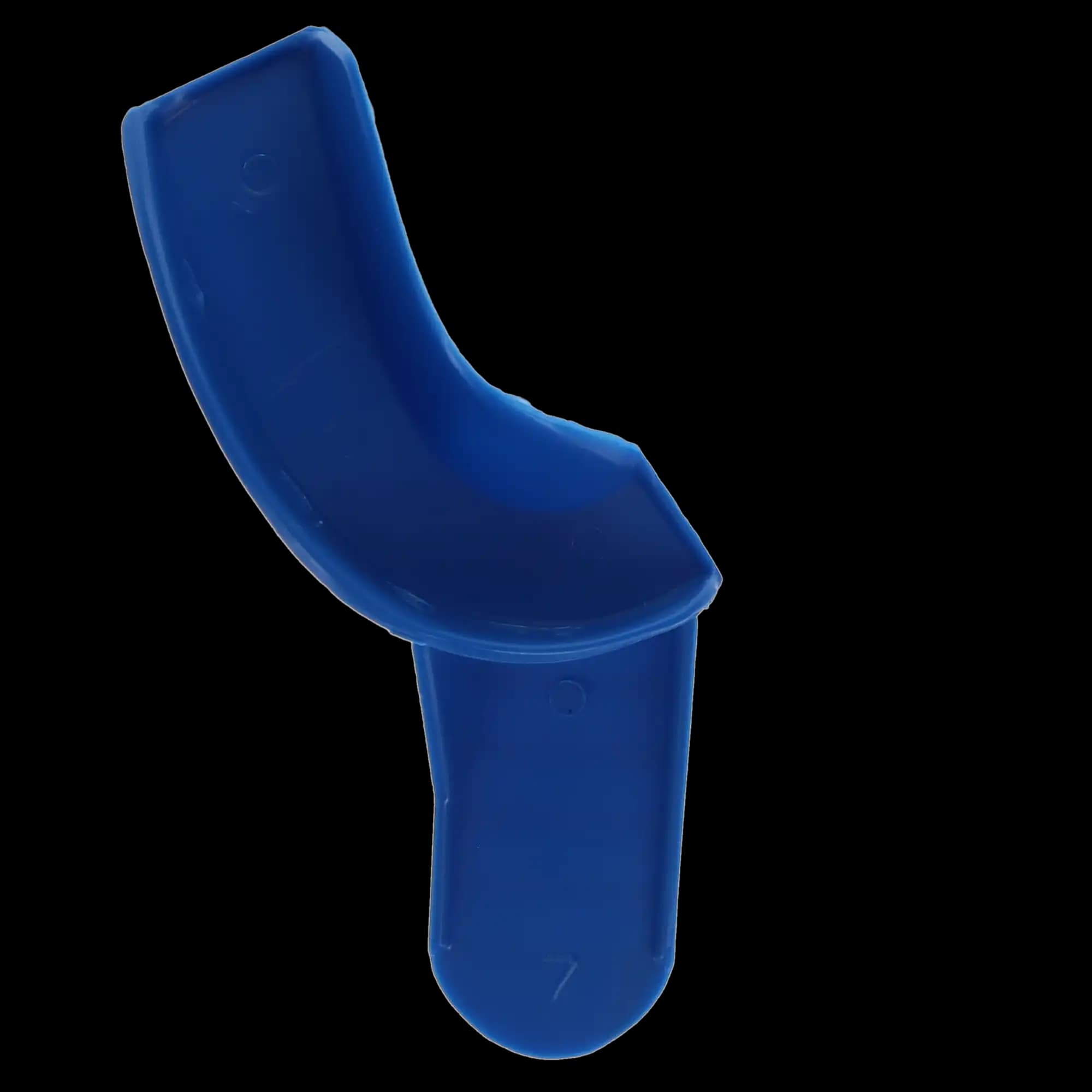 Keystone Tray Aways Disposable Plastic Impression Trays, Solid, #7S, Partial Upper Right/Lower Left, 12/Pk, 921890 - Tray Aways Disposable Plastic Impression Trays, Solid, # 7S, Partial Upper Right, Lower Left, 12/Pk, 921890 - Image 1