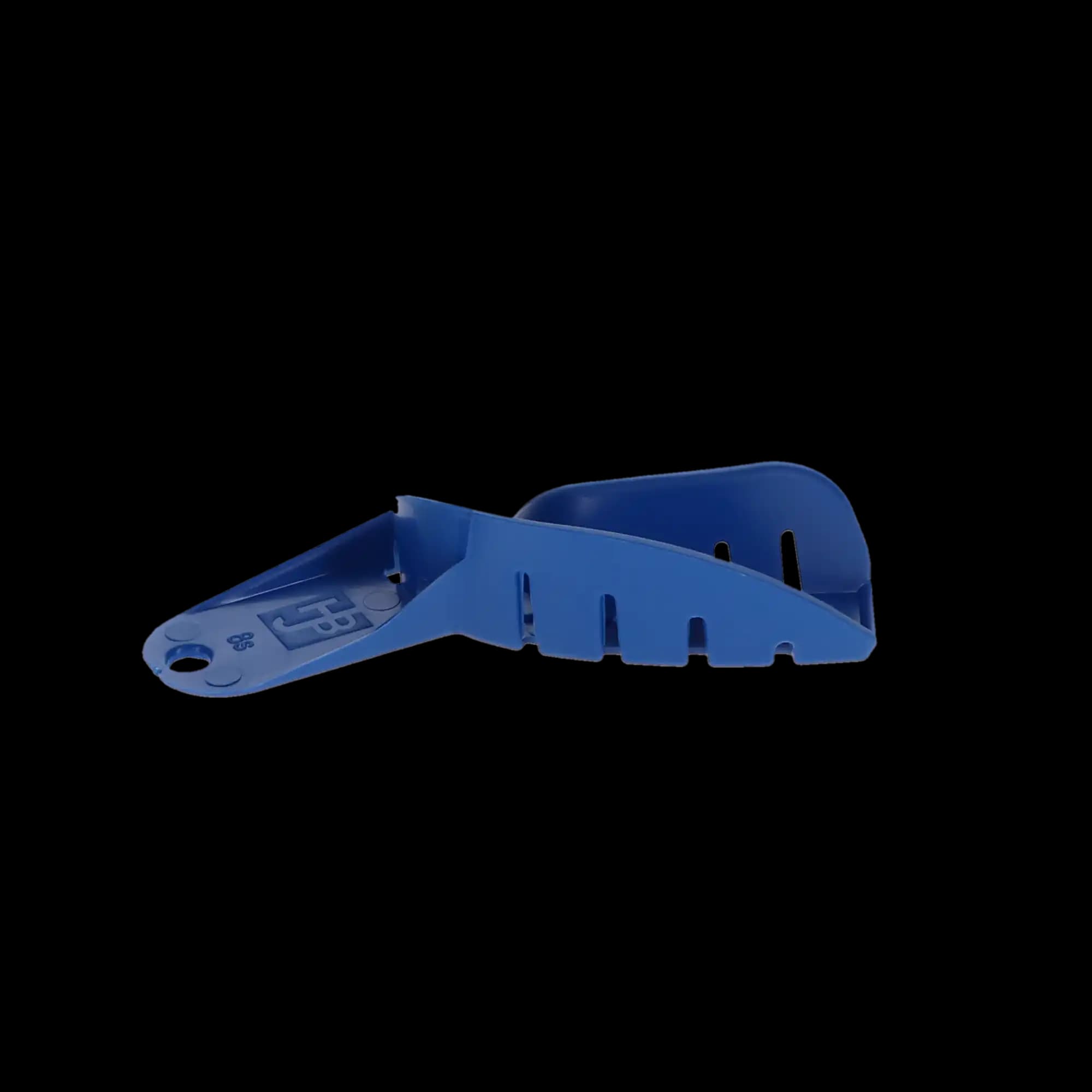 Keystone Tray Aways Disposable Plastic Impression Trays, Perforated, #8S, Partial Upper Left/Lower Right, 12/Pk, 921895 - Tray Aways Disposable Plastic Impression Trays, Perforated, # 8, Partial Upper Left, Lower Right, 12/Pk, 921895 - Image 1