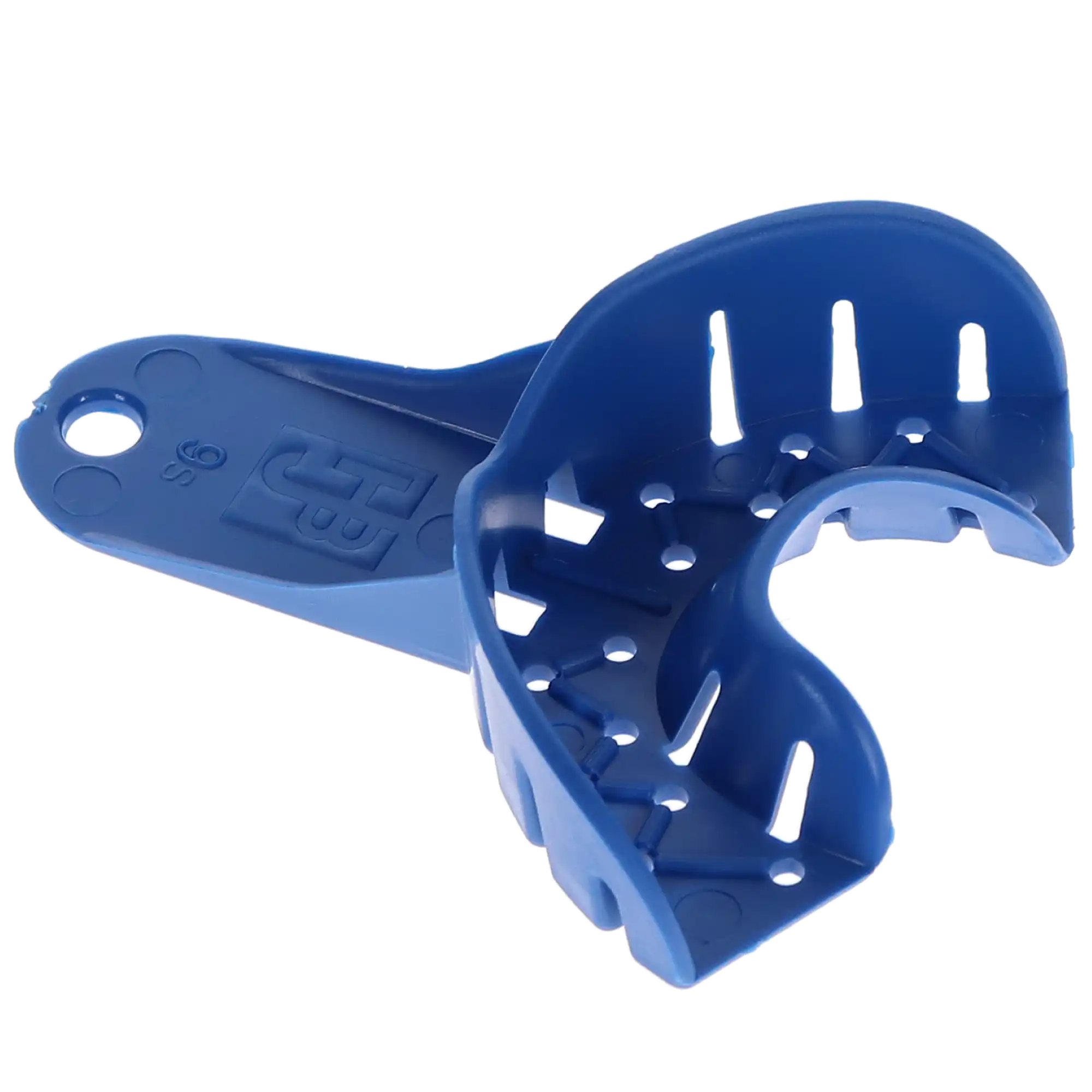 Keystone Tray Aways Disposable Plastic Impression Trays, Perforated, #9S Lower Anterior, 12/Pk, 921896 thumbnail 3