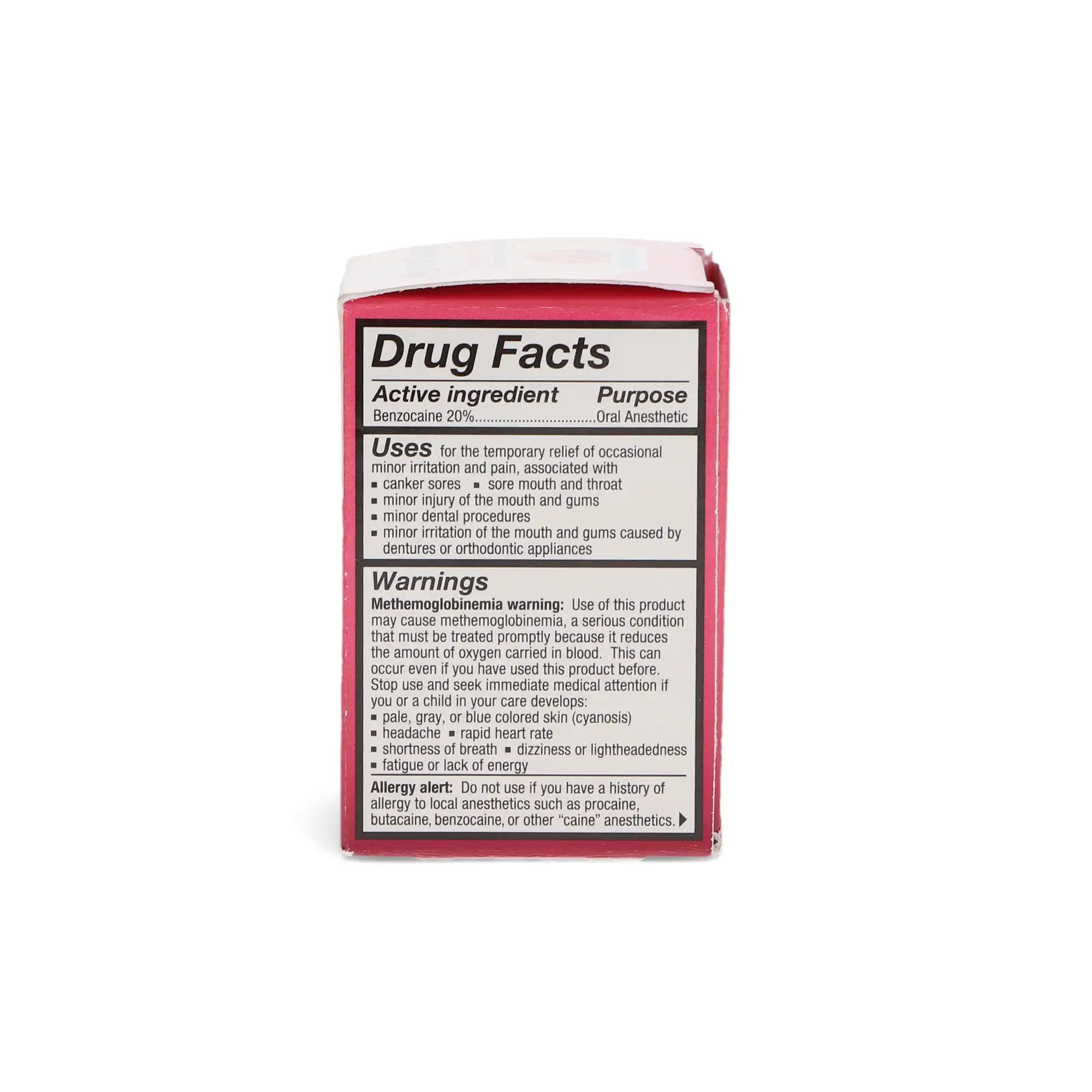 HurriCaine Topical Anesthetic Gel, 20% Benzocaine, Watermelon, 1 oz Jar, 1/Pk, NDC 0283-0293-31 thumbnail 3
