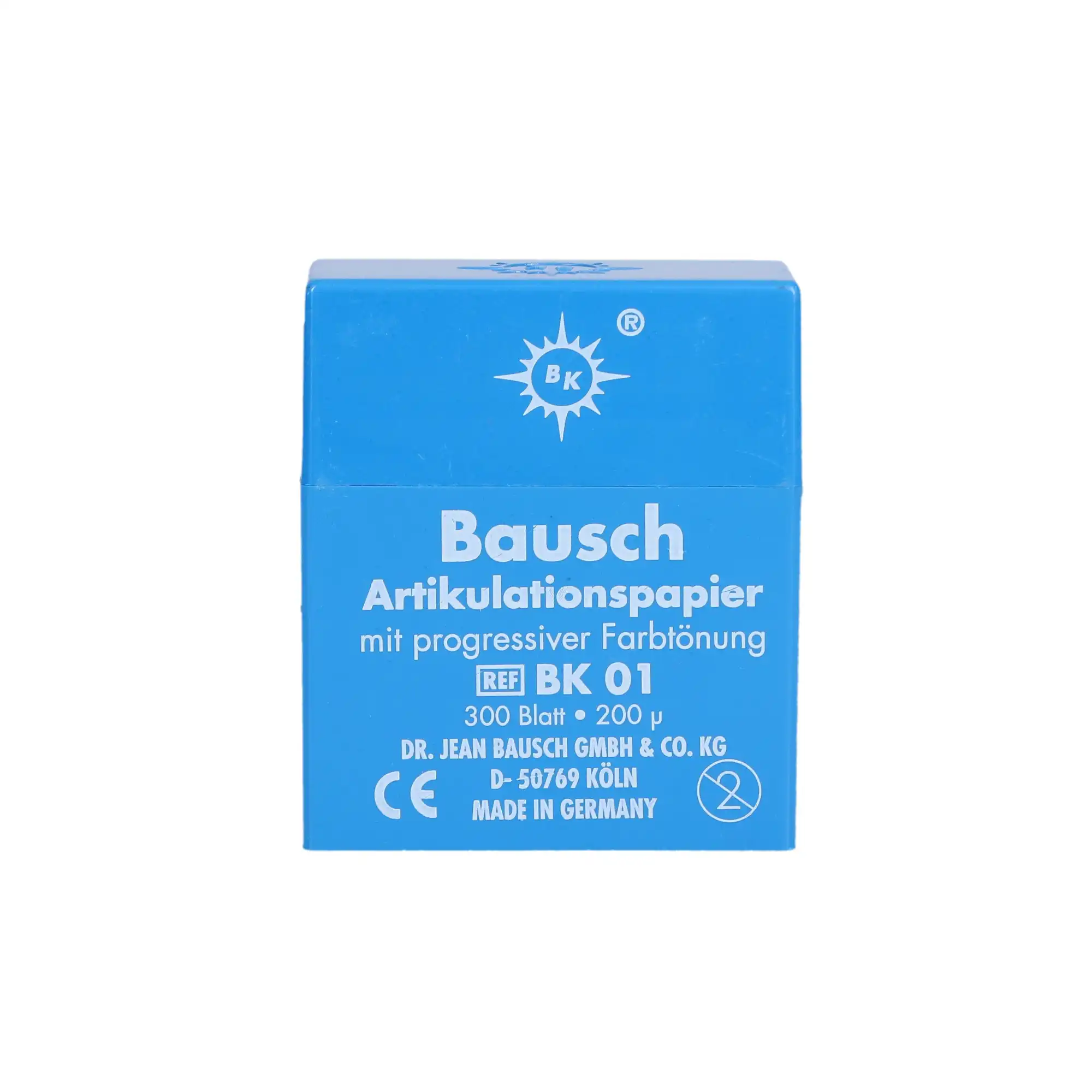 Bausch Arti-Check Micro-Thin Articulating Paper, 200 Microns, Blue, 300 Strips, BK01 thumbnail 5