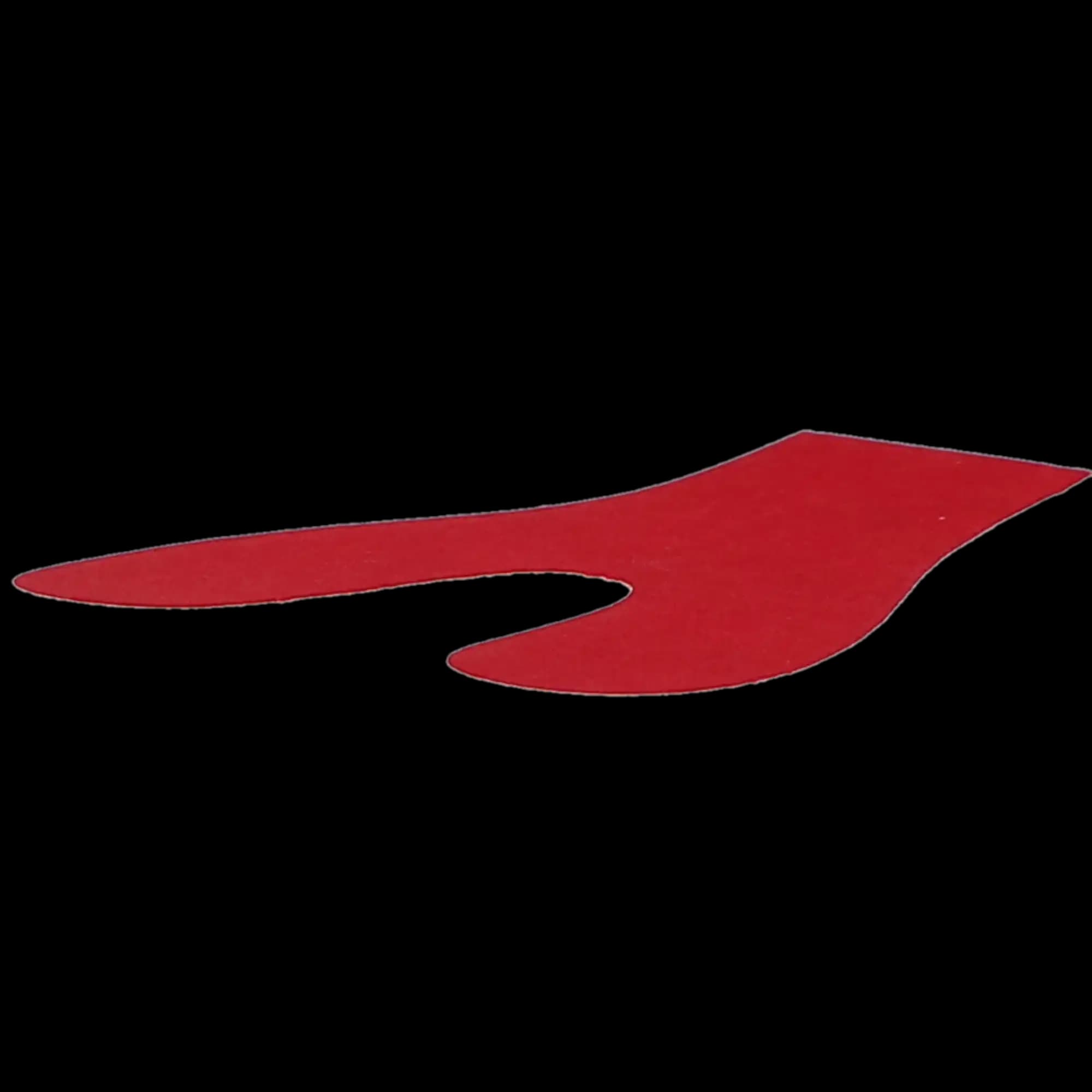 Bausch Articulating Paper, 200 Micron, Horseshoe, Red, 50 Sheets, Plastic Dispenser, BK-04 thumbnail 3