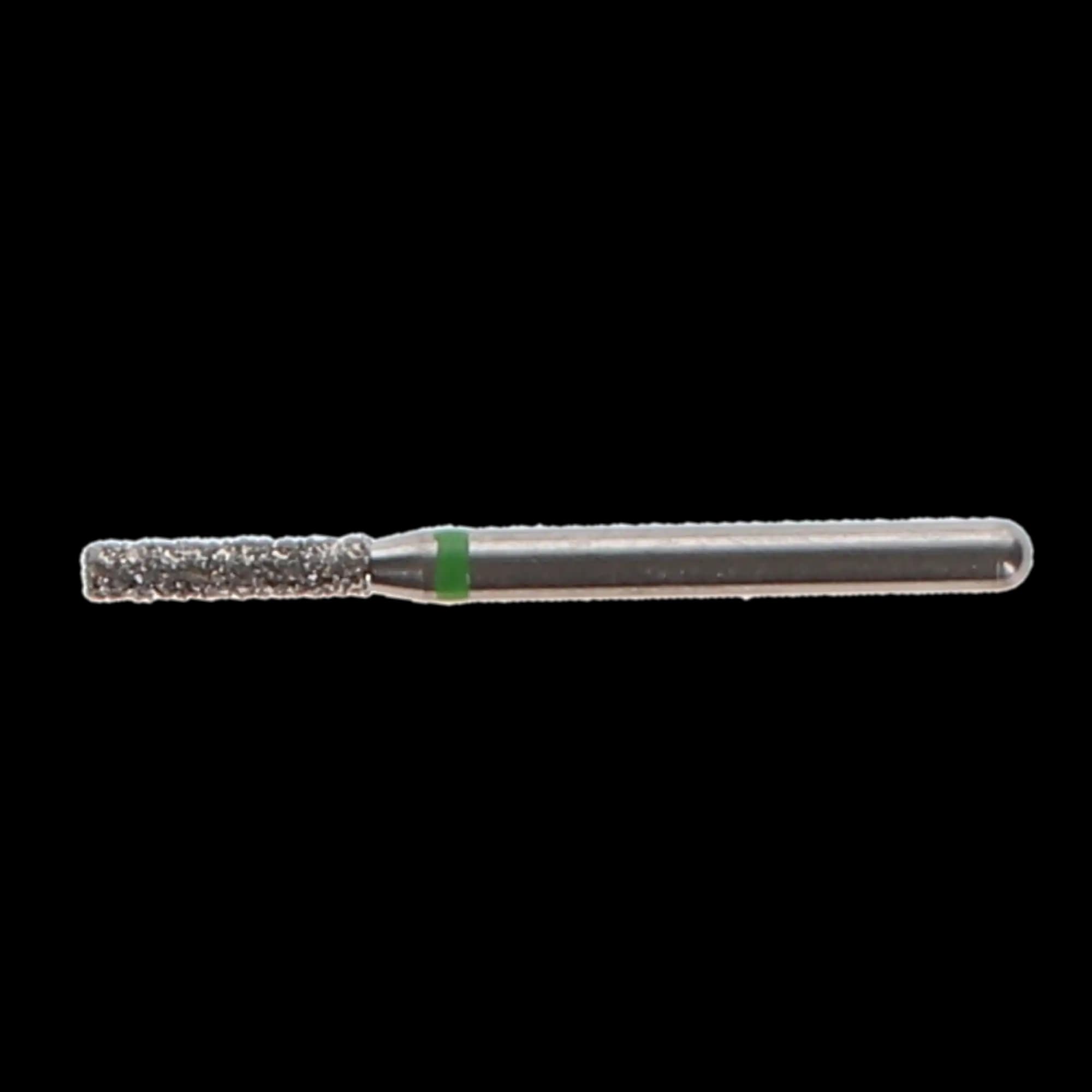 NTI Diamond Bur, FG, Cylinder Flat End, # C836, 1.2 mm Diameter, 6.0 mm Length, Coarse, Green, 5/Pk, C836-012 thumbnail 6