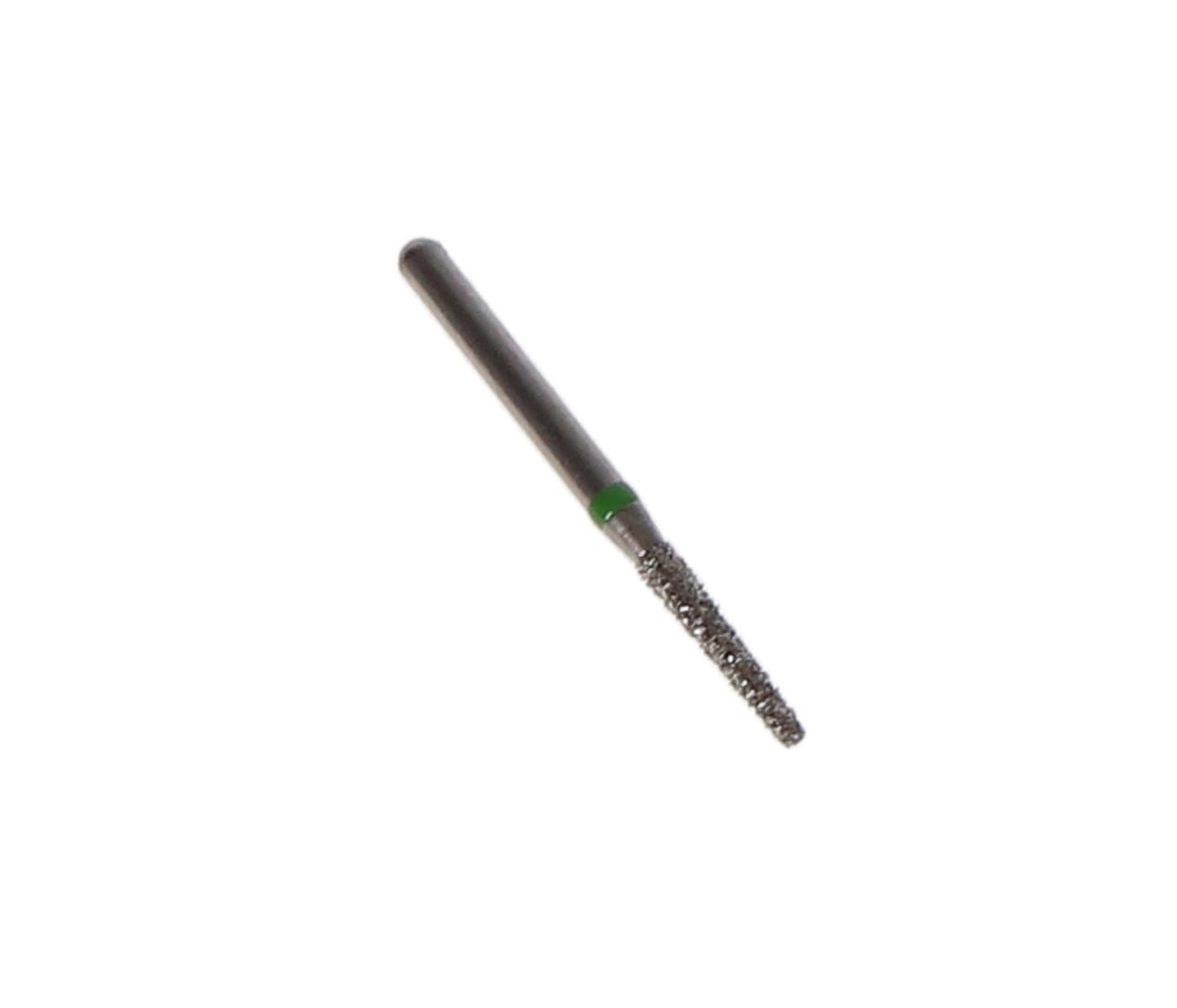 NTI Diamond Bur, FG, Flat End Taper, #847, 1.4 mm, Coarse, Green, 5/Pk, C847-014 thumbnail 4