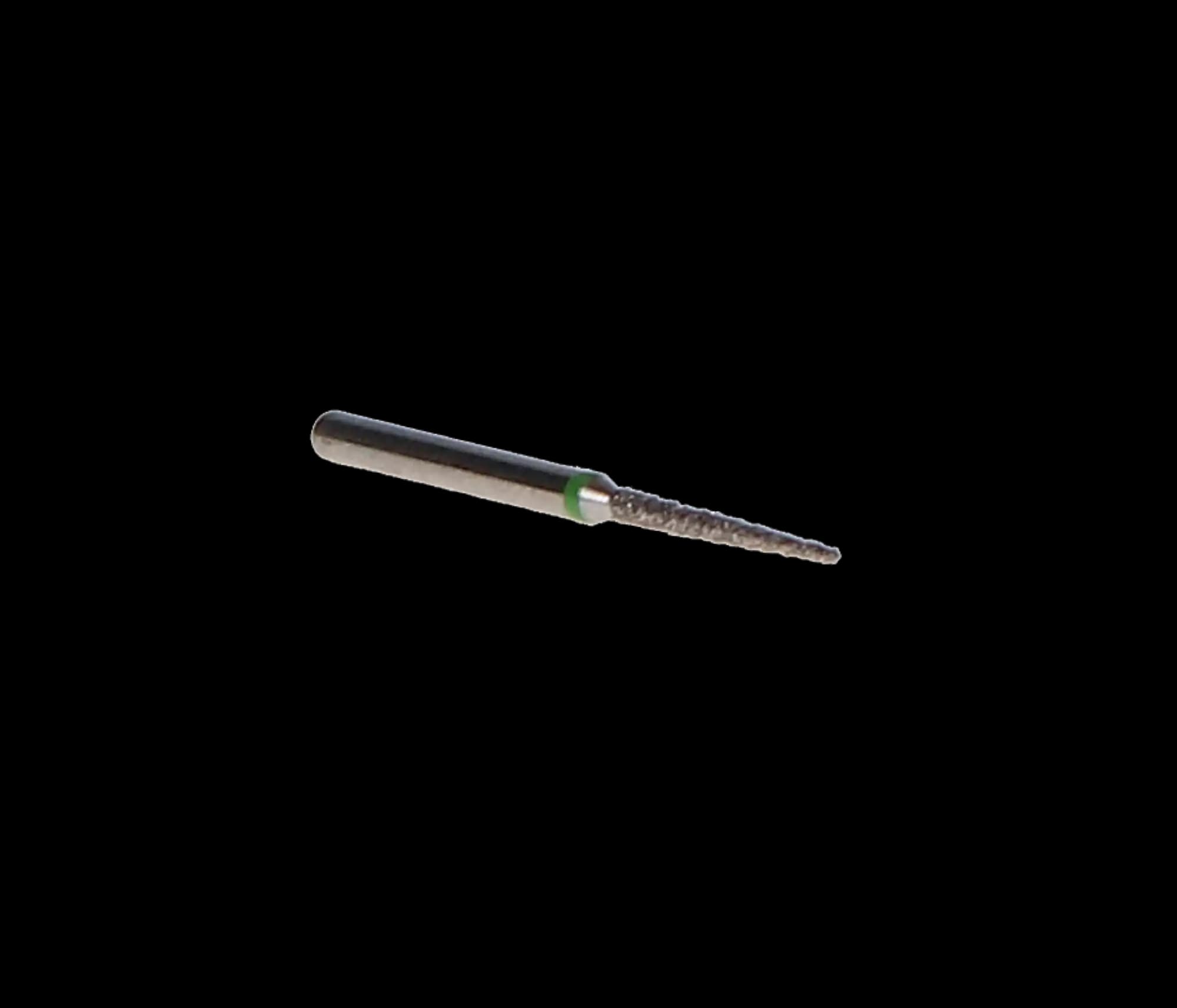 NTI Diamond Bur, FG, Flat End Taper, #848, 1.0 mm, Coarse, Green, 5/Pk, C848-010 thumbnail 6