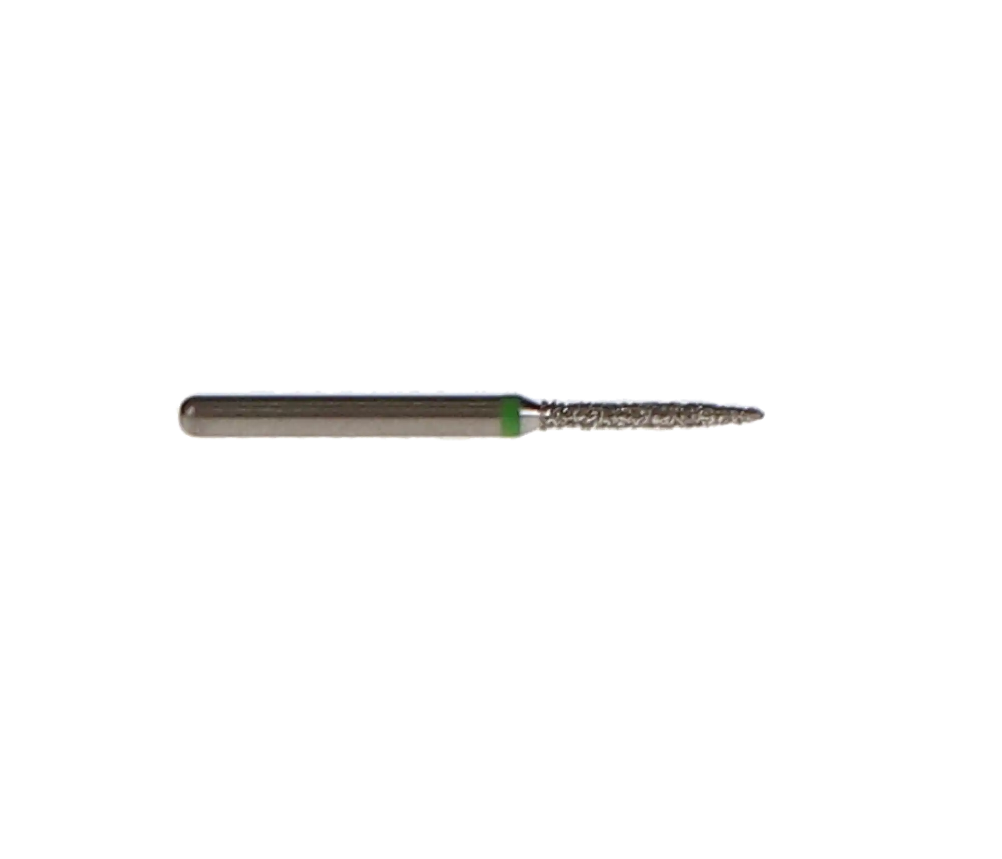 NTI Diamond Bur, FG, Flame, # C862, 1.0 mm Diameter, 8.0 mm Length, Coarse, Green Ring, 5/Pk, C862-010 thumbnail 6