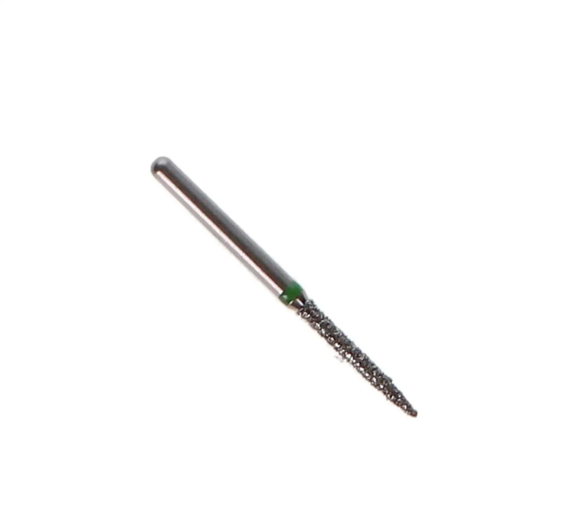 NTI Diamond Bur, FG, Flame, # C863, 1.2 mm, Coarse, Green, 5/Pk, C863-012 thumbnail 2