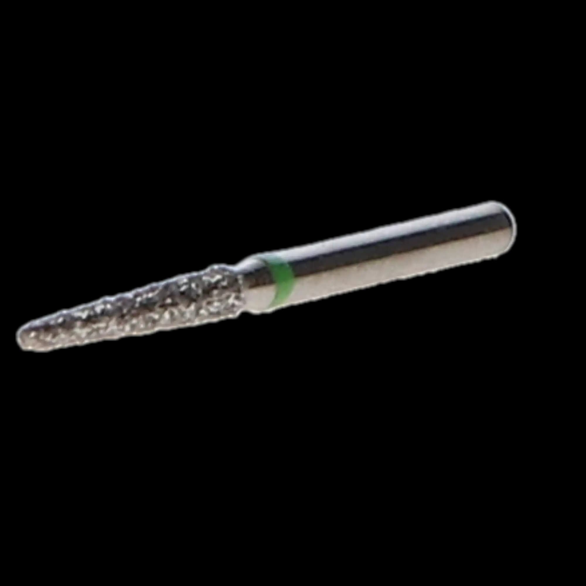 NTI Diamond Bur, FG, Curettage, # C879K, 1.4 mm Diameter, 10.0 mm Length, Coarse, Green, 5/Pk, C879K-014 thumbnail 2