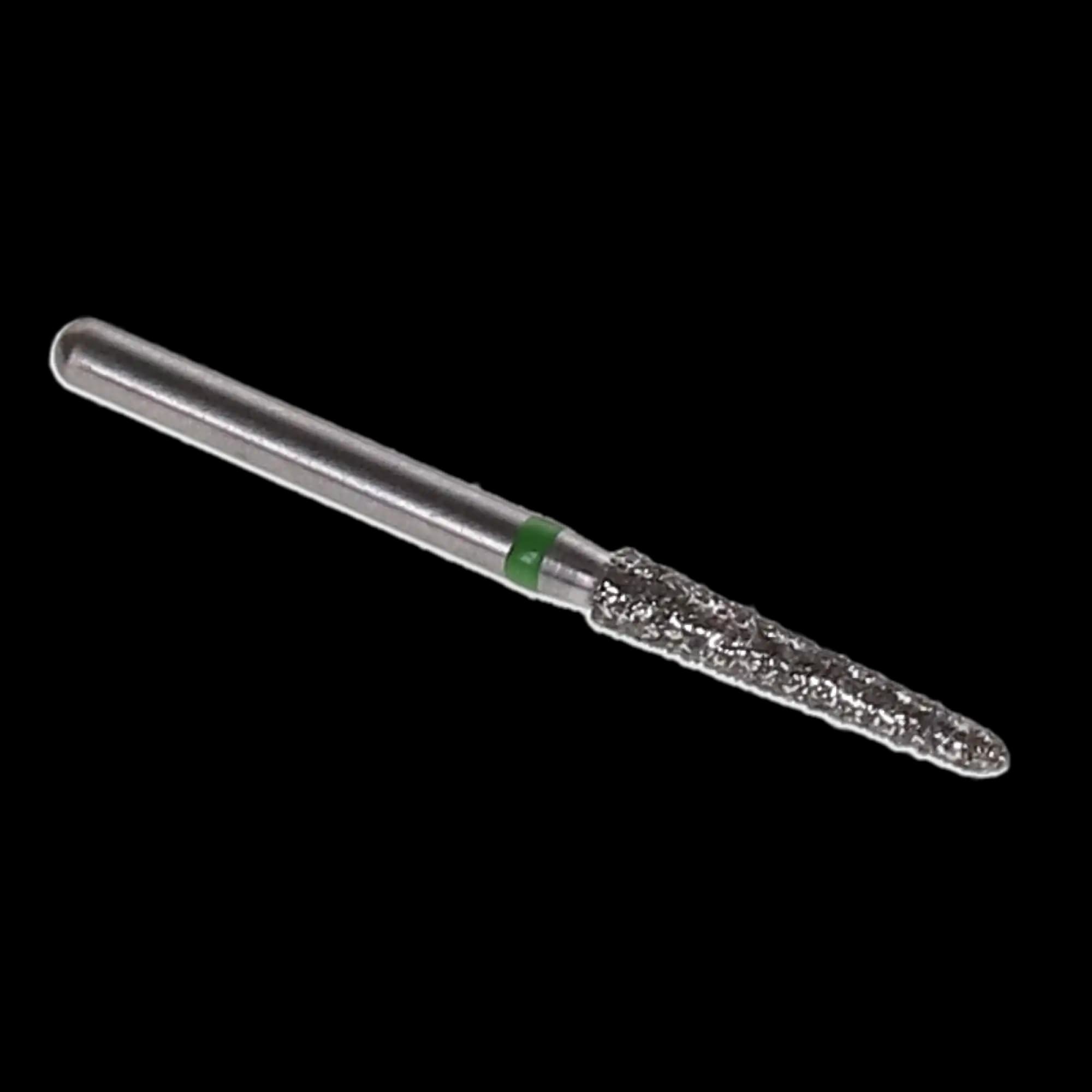 NTI Diamond Bur, FG, Curettage, Coarse, Green, #C879K-018, 1.8 mm Diameter, 10.0 mm Length, 5/Pk thumbnail 2