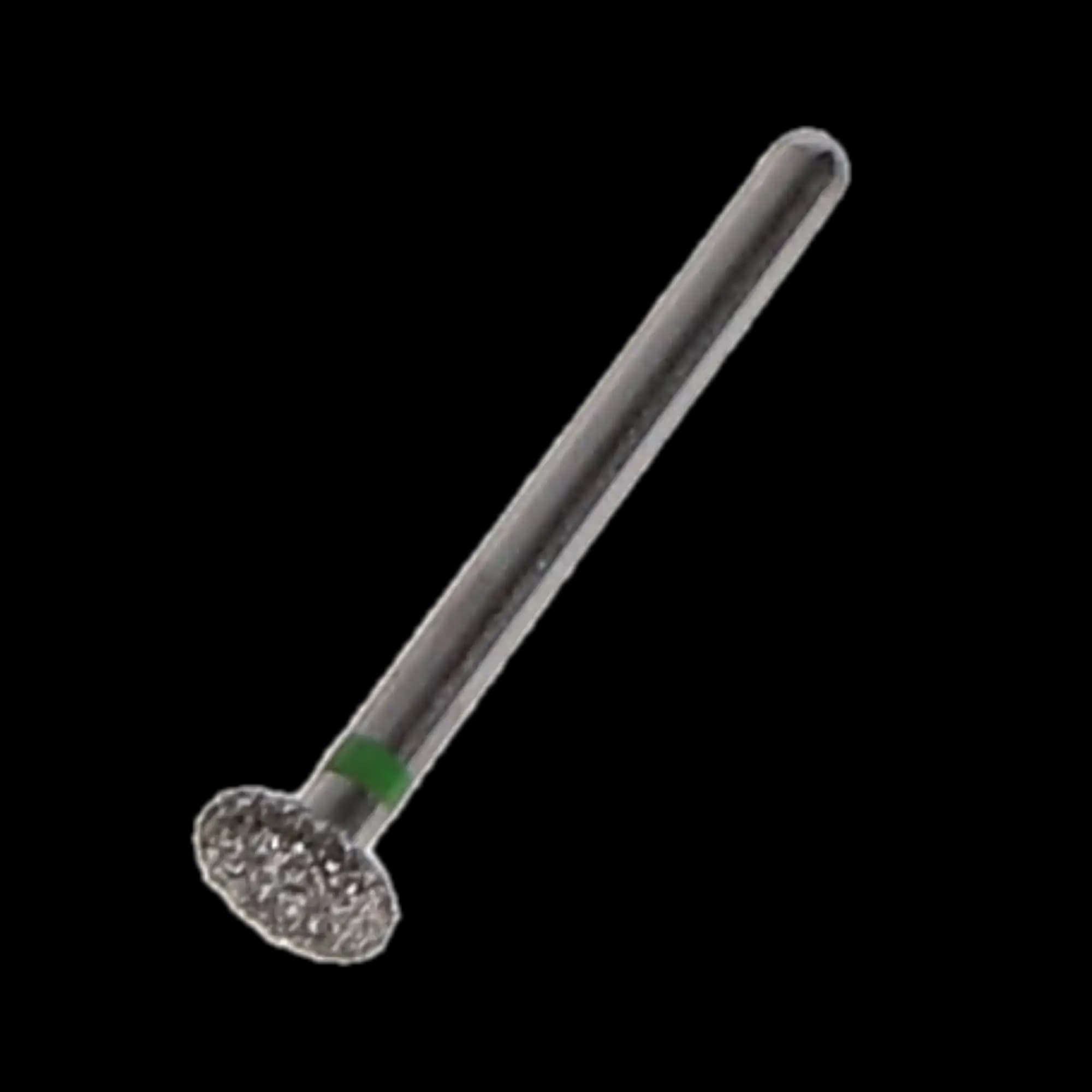 NTI Diamond Bur, FG, Donut, # C909, 4.0 mm, Coarse, Green, 5/Pk, C909-040 thumbnail 3