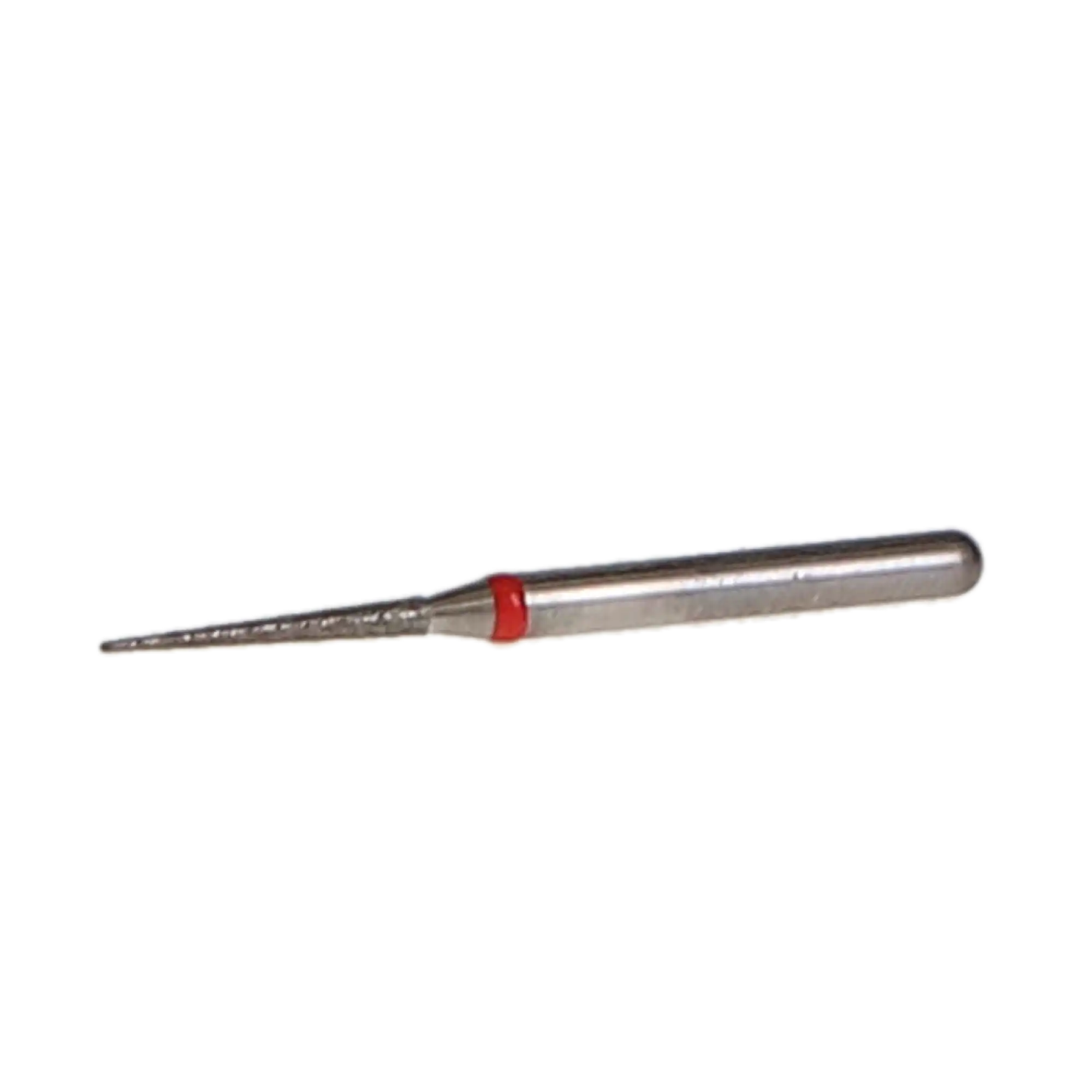 NTI Diamond Bur, FG, Needle, #F858, 1.0 mm, Fine, Red, 5/Pk, F858-010 thumbnail 2