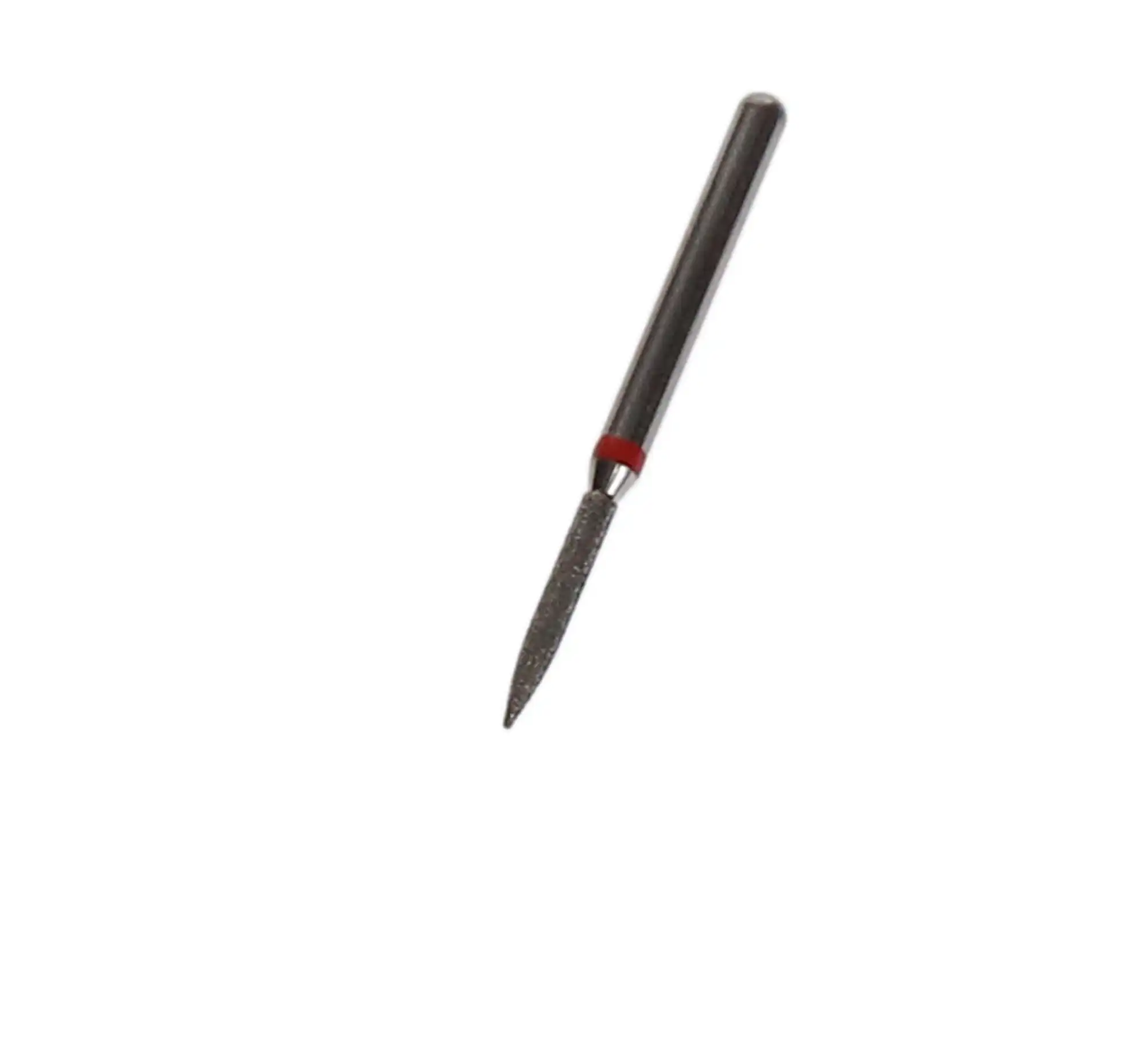 NTI Diamond Bur, FG, Flame, # F862, 1.0 mm Diameter, 8.0 mm Length, Fine Grit, Red Ring, 5/Pk, F862-010 thumbnail 4