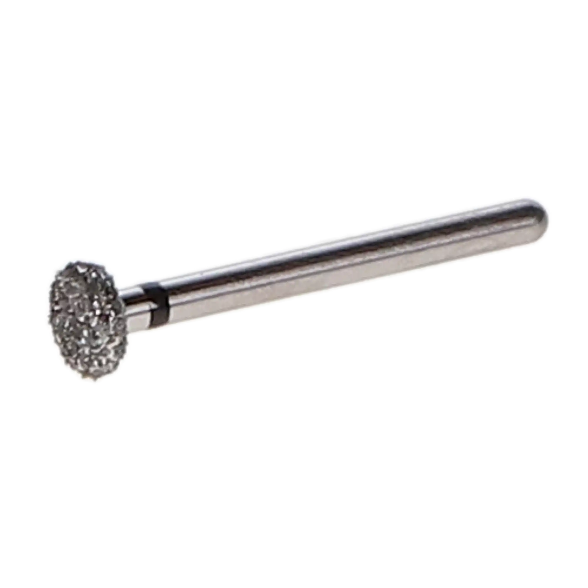 NTI Diamond Bur, FG, Donut, # SC909, 4.0 mm, Super Coarse, Black, 5/Pk, SC909-040 thumbnail 2