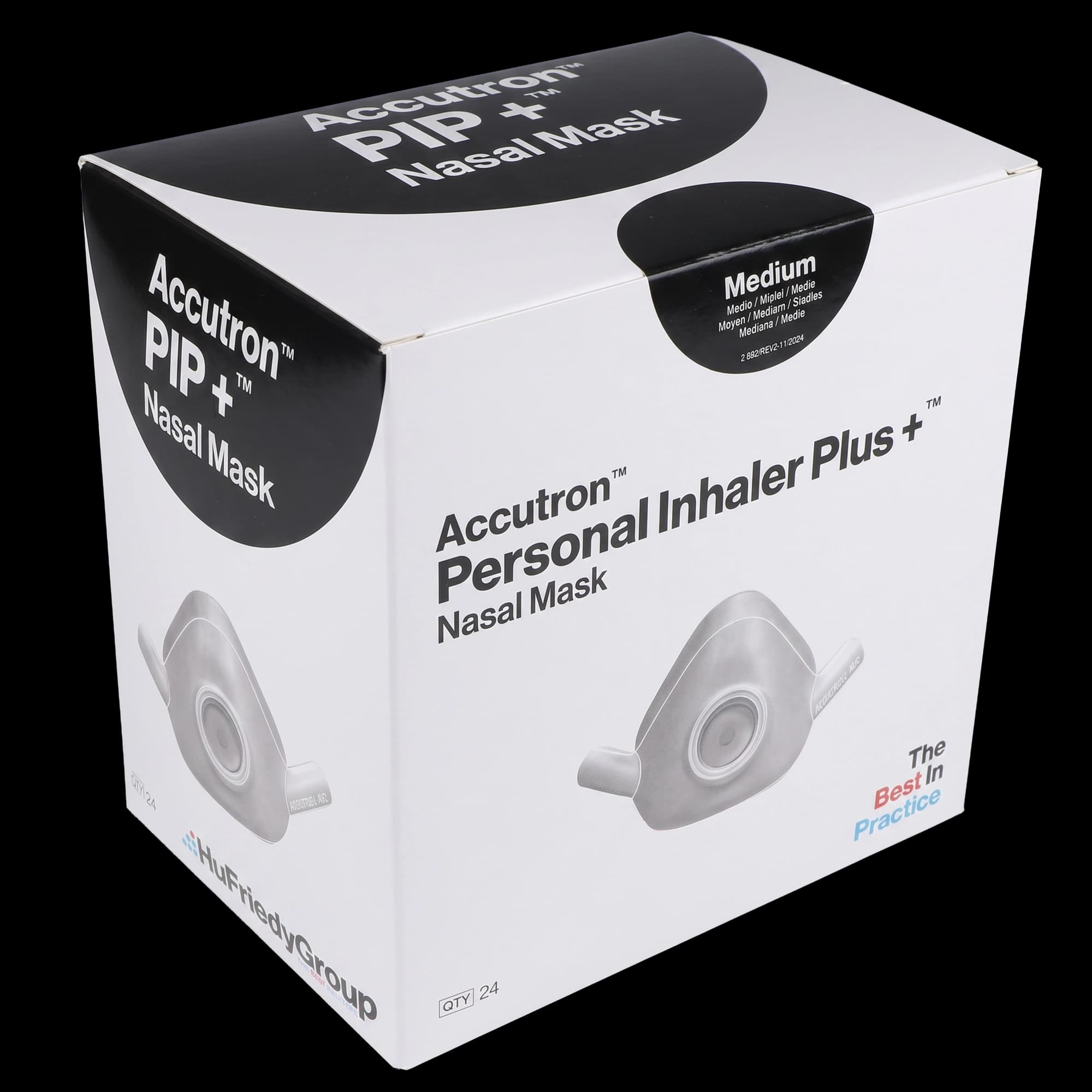 Accutron Personal Inhaler Plus+ Nasal Hoods, Medium, Variety Pack 1 (Outlaw Orange, Sassy Strawberry, Birthday Bubblegum), 24/Pk, 33016-1 thumbnail 6