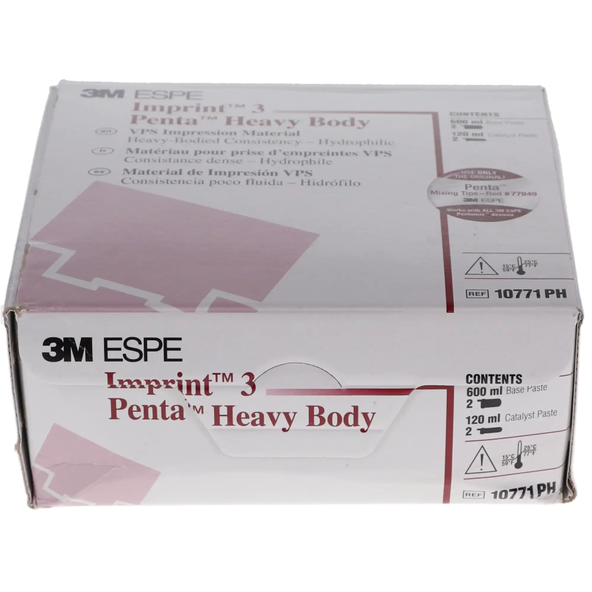 3M™ Imprint™ 3 VPS Impression Material Heavy Body Refill, 4 x 50 mL Garant Cartridges, 20 Mixing Tips, #10771 thumbnail 5