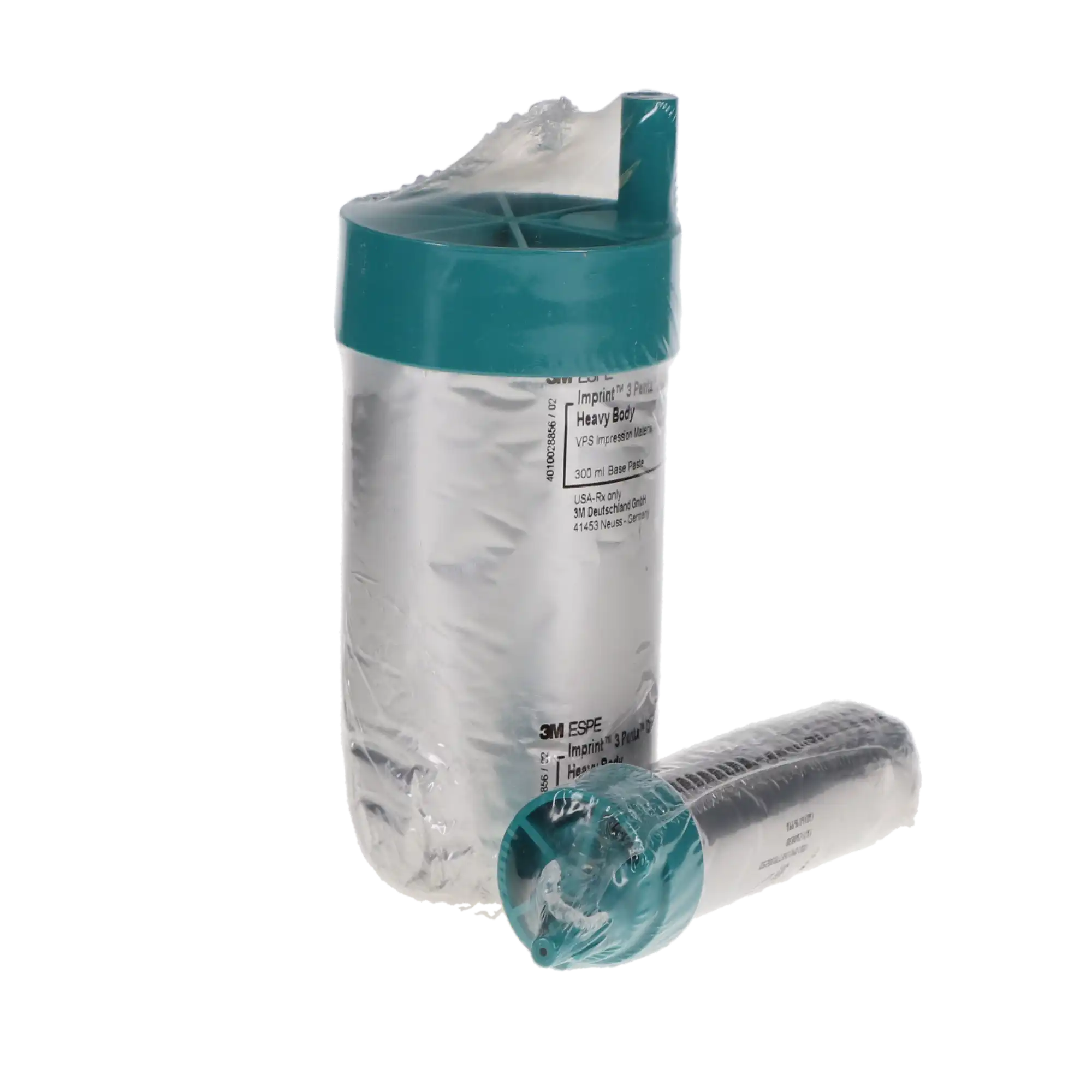 3M Imprint 3 Penta Quick Step Heavy Body VPS Impression Material Refill, 2 x 300 mL Base + 2 x 60 mL Catalyst, 10971PH thumbnail 3