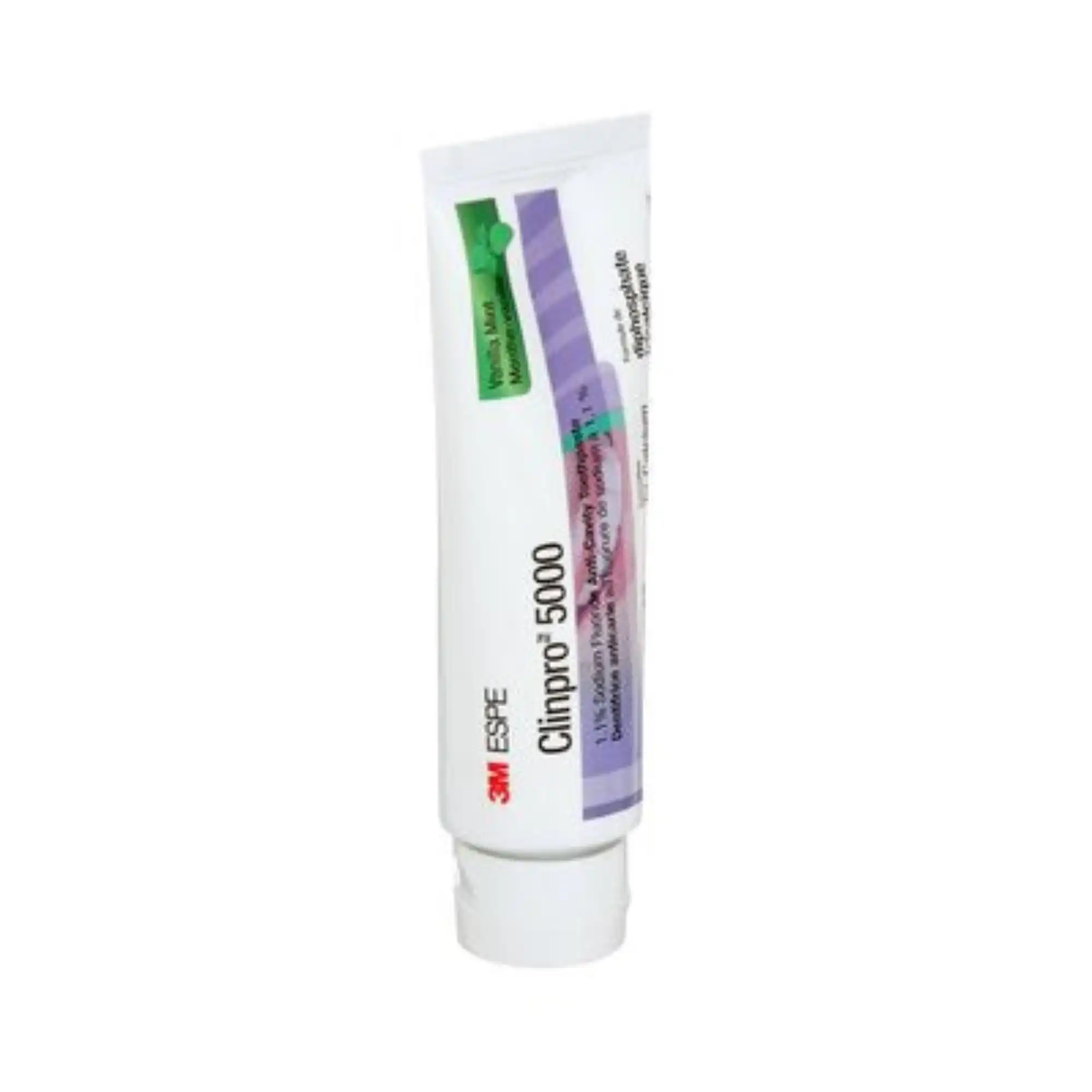 3M Clinpro 5000 1.1% Sodium Fluoride Anti-Cavity Toothpaste, Vanilla Mint, 4 oz Tube, Rx Only, 12115 thumbnail 7