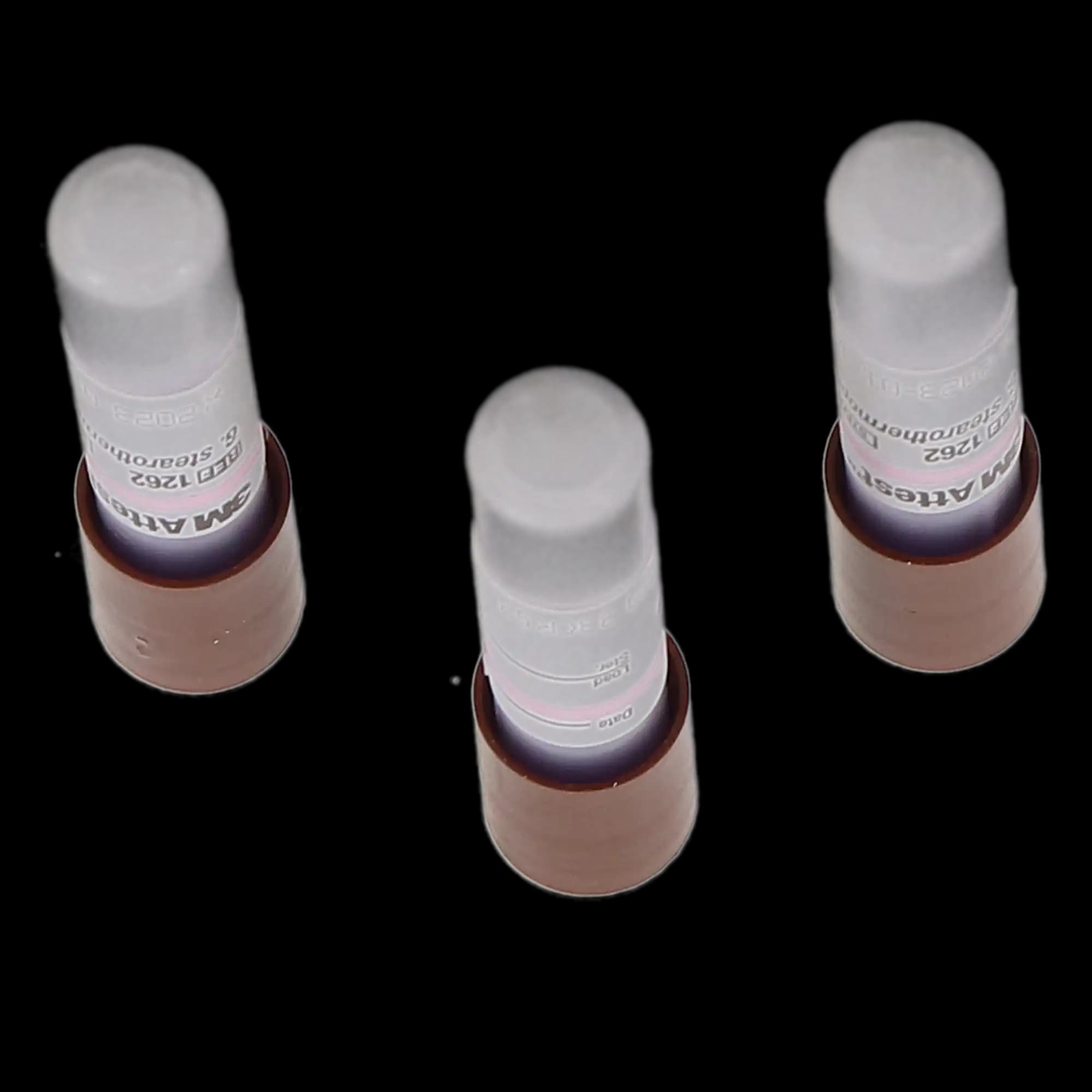 3M Attest Biological Indicator 1262P, Steam Sterilization, 48-Hour Readout, Brown Cap, 25/Box thumbnail 9