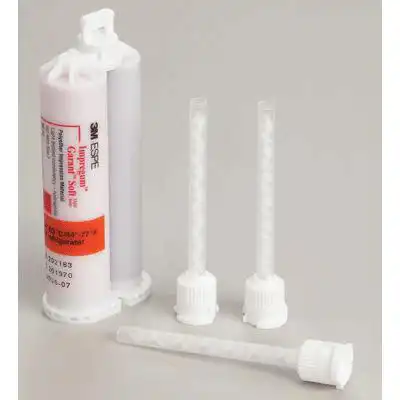 Impregum Garant Soft Polyether Impression Material, Light Body, Quick Step, 50 ml Cartridge, 4/Pk, 31766 - Impregum Garant Soft Polyether Impression Material, Light Body, Quick Step, 50 ml Cartridge, 4/Pk - Image 1