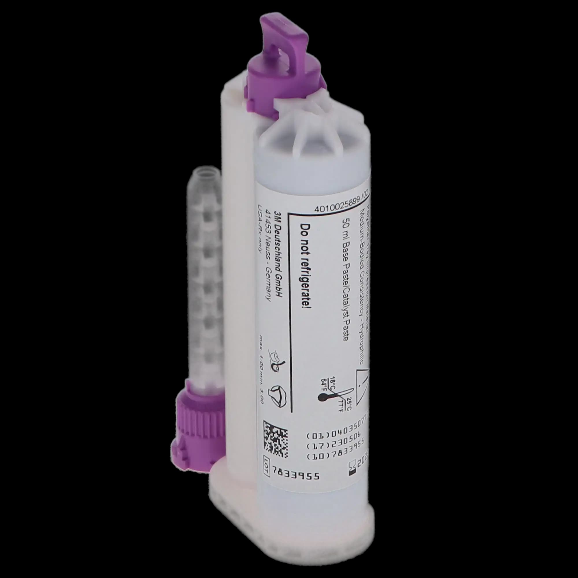 Impregum Garant Soft Quick Step Polyether Impression Material, Medium Body, Tray Refill, Mint, 4 x 50 mL Cartridges, 31788 thumbnail 3