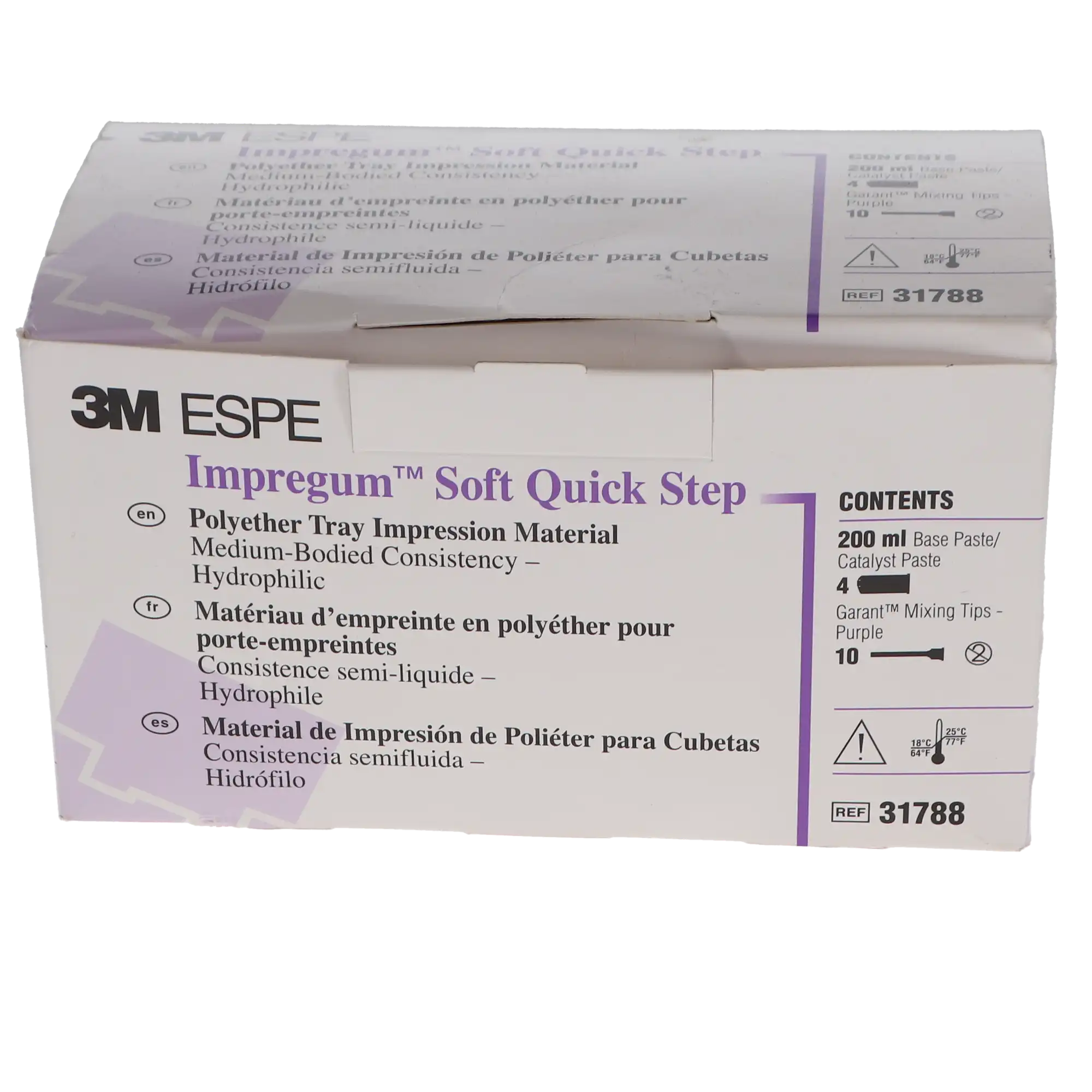 Impregum Garant Soft Quick Step Polyether Impression Material, Medium Body, Tray Refill, Mint, 4 x 50 mL Cartridges, 31788 thumbnail 5