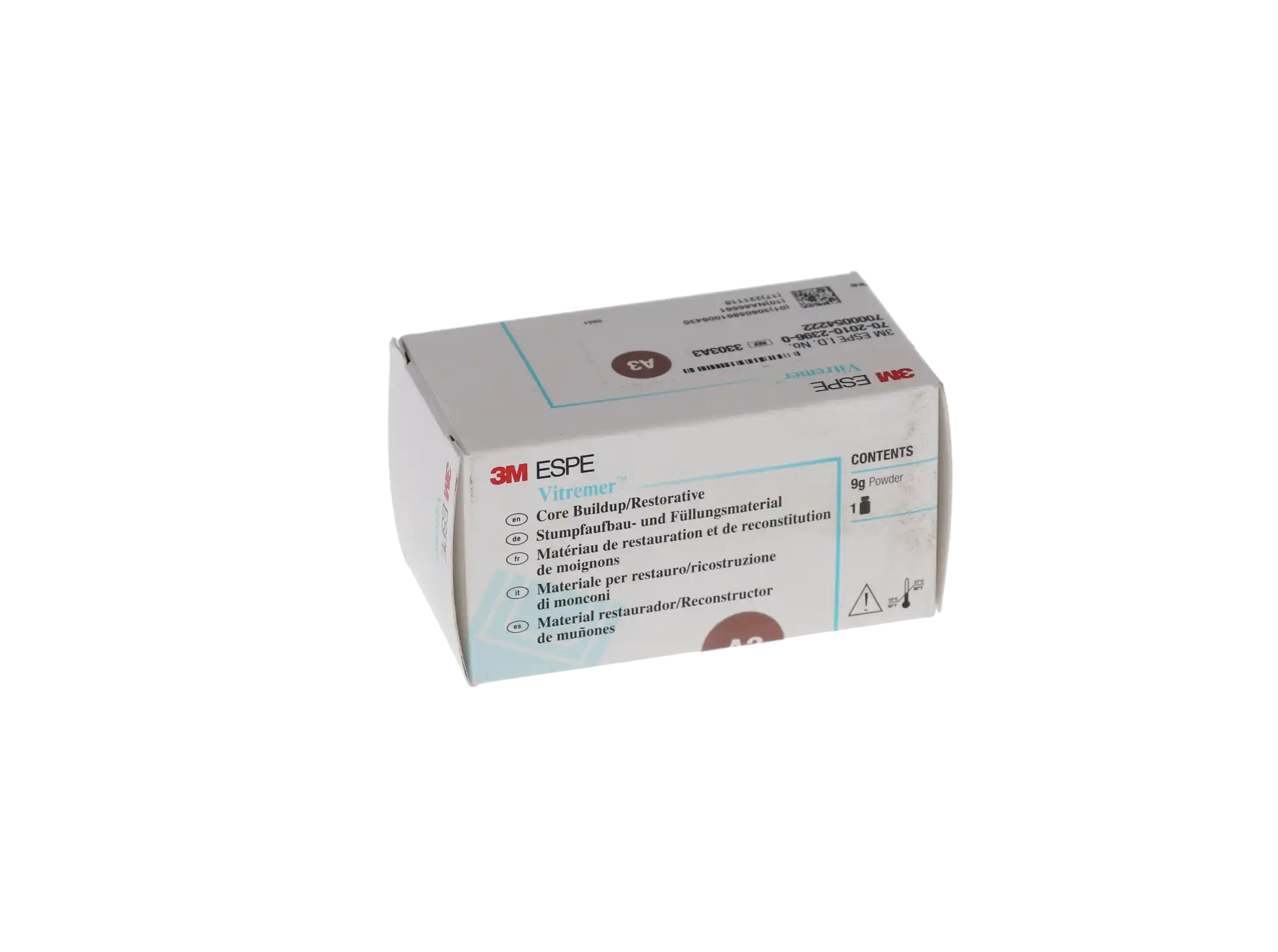 3M Vitremer Core Buildup/Restorative Powder Refill & Spoon, Shade A3, 9 g, 3303A3 thumbnail 14