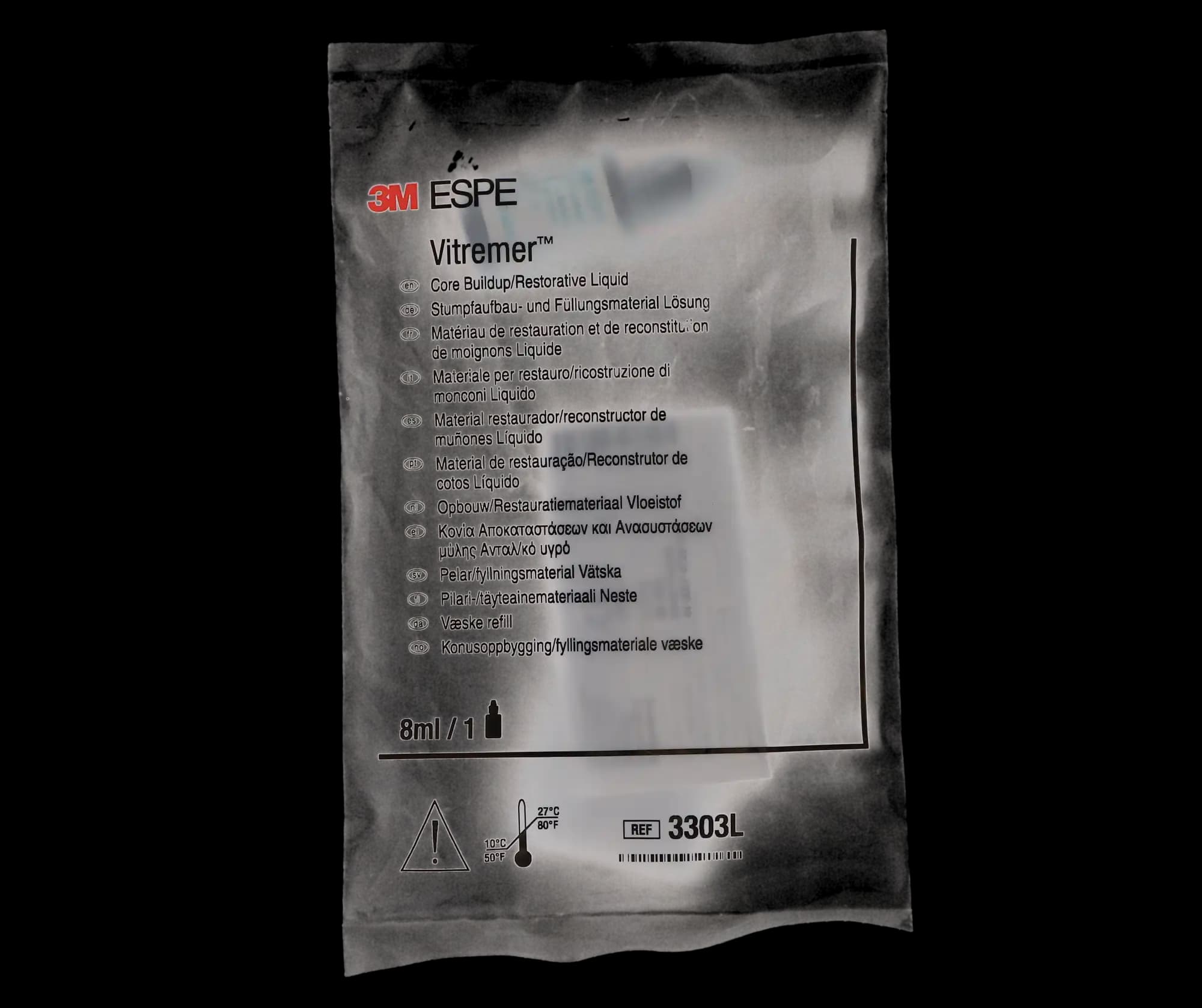 3M Vitremer Core Buildup/Restorative Liquid Refill, 8 ml, 3303L thumbnail 9