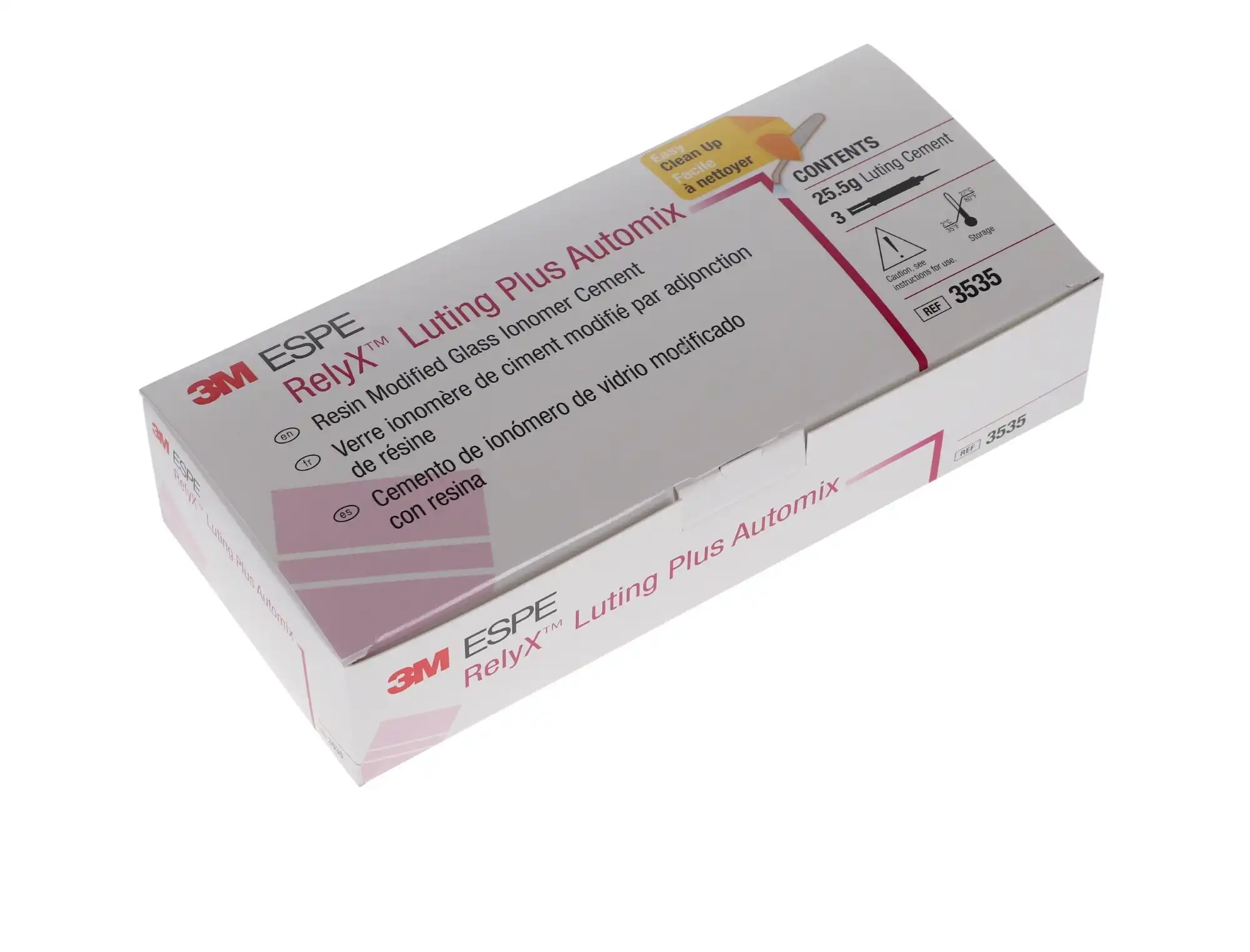 3M (Solventum) RelyX Luting Plus Automix Resin-Modified Glass Ionomer Cement, Value Pack, 8.5 g Syringes, 3/Pk, 3535 thumbnail 11