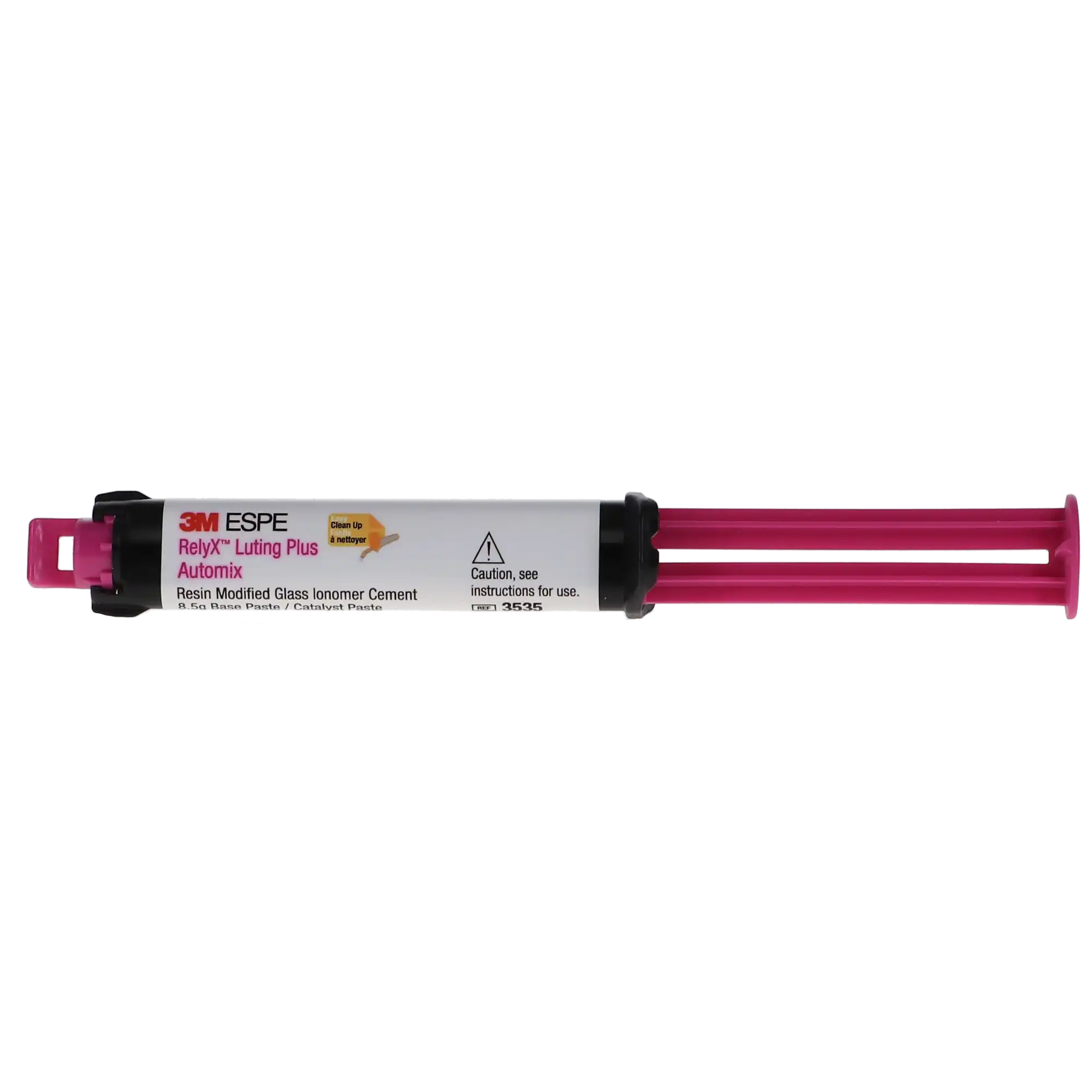 3M (Solventum) RelyX Luting Plus Automix Resin-Modified Glass Ionomer Cement, Value Pack, 8.5 g Syringes, 3/Pk, 3535 thumbnail 12