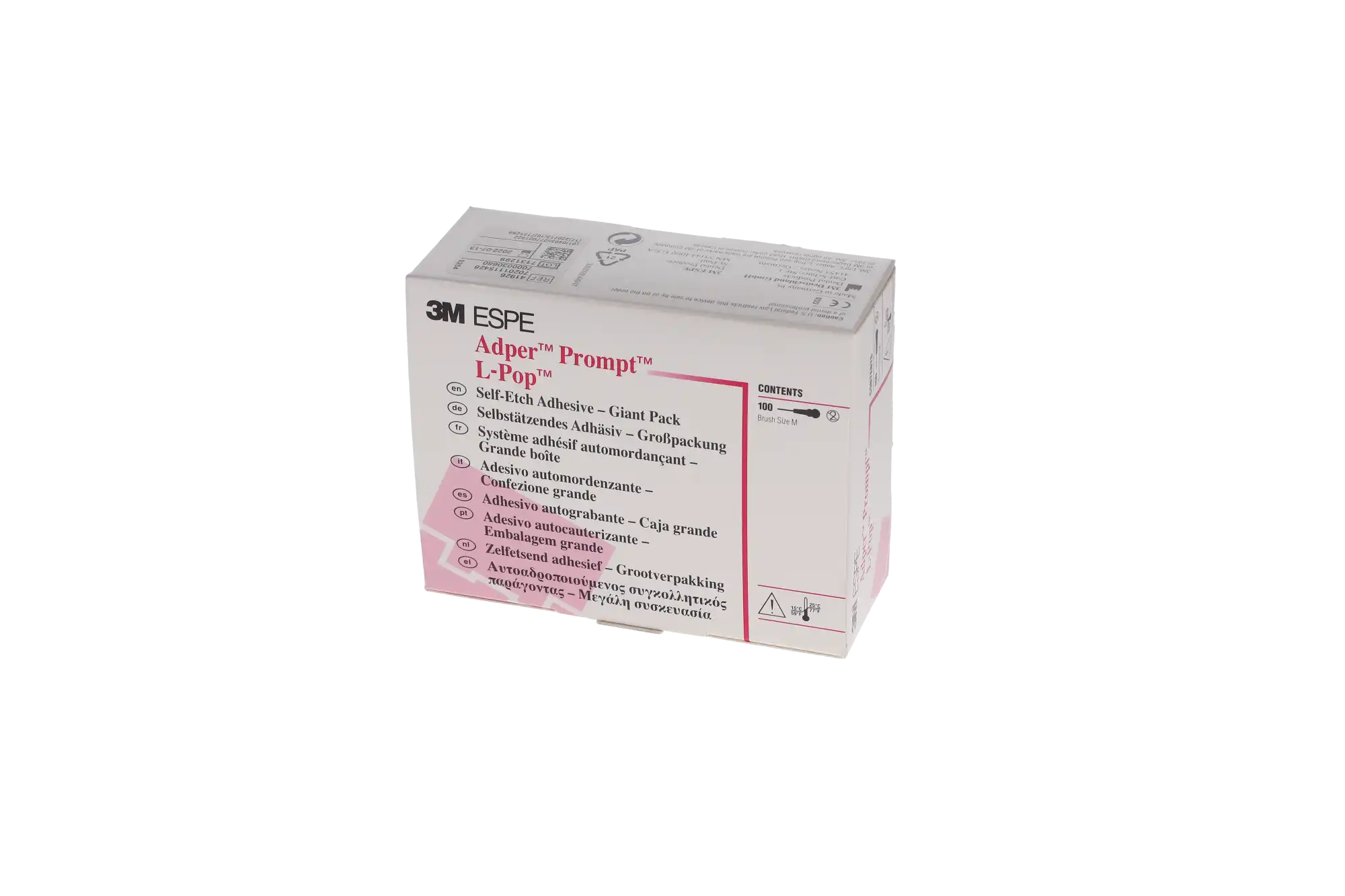3M Adper Prompt L-Pop Self-Etch Adhesive, Unit-Dose Applicators, Giant Pack of 100, 41926 thumbnail 11