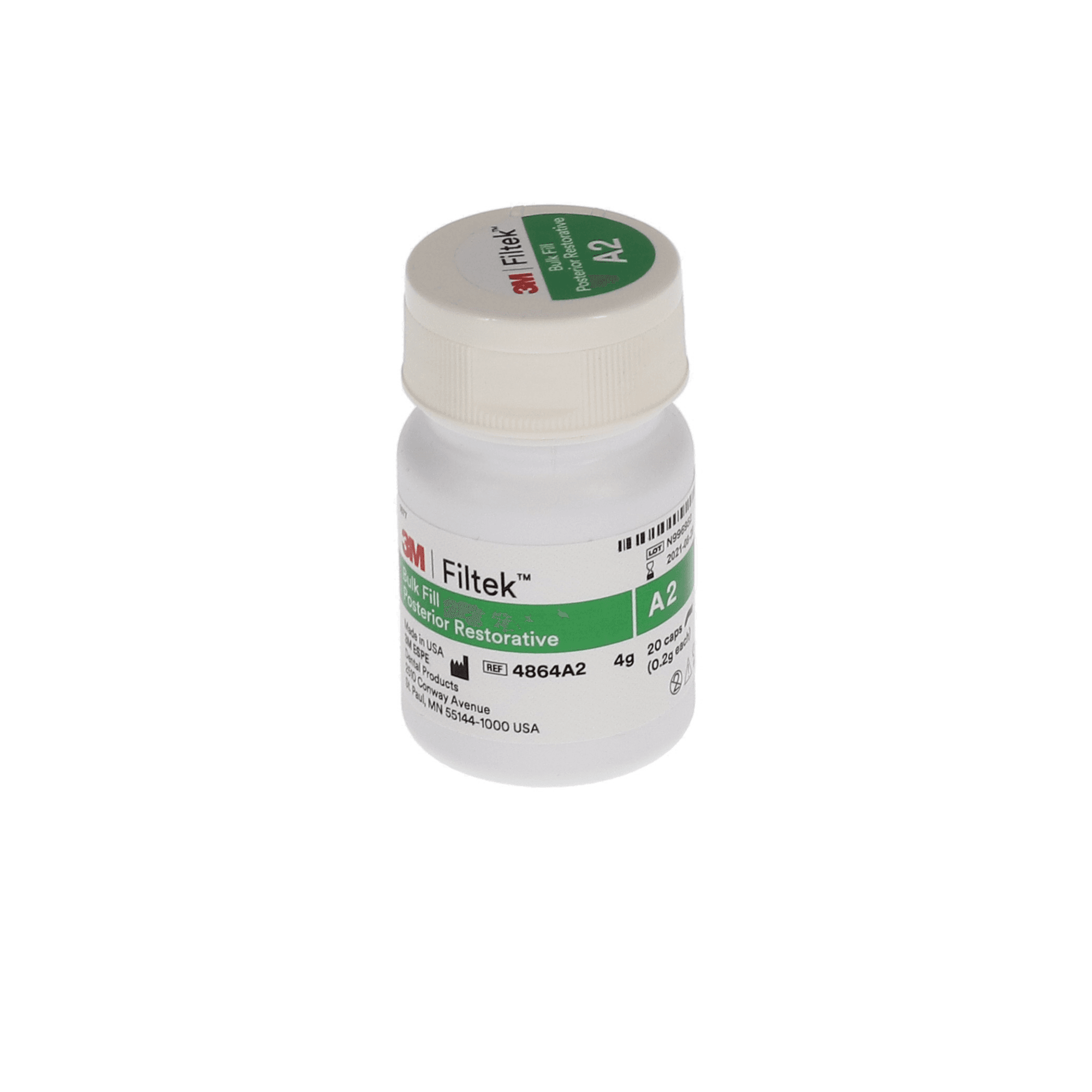 Filtek Bulk Fill Posterior Restorative, Capsules, 0.2 g, Shade A2, 20/Pk thumbnail 6