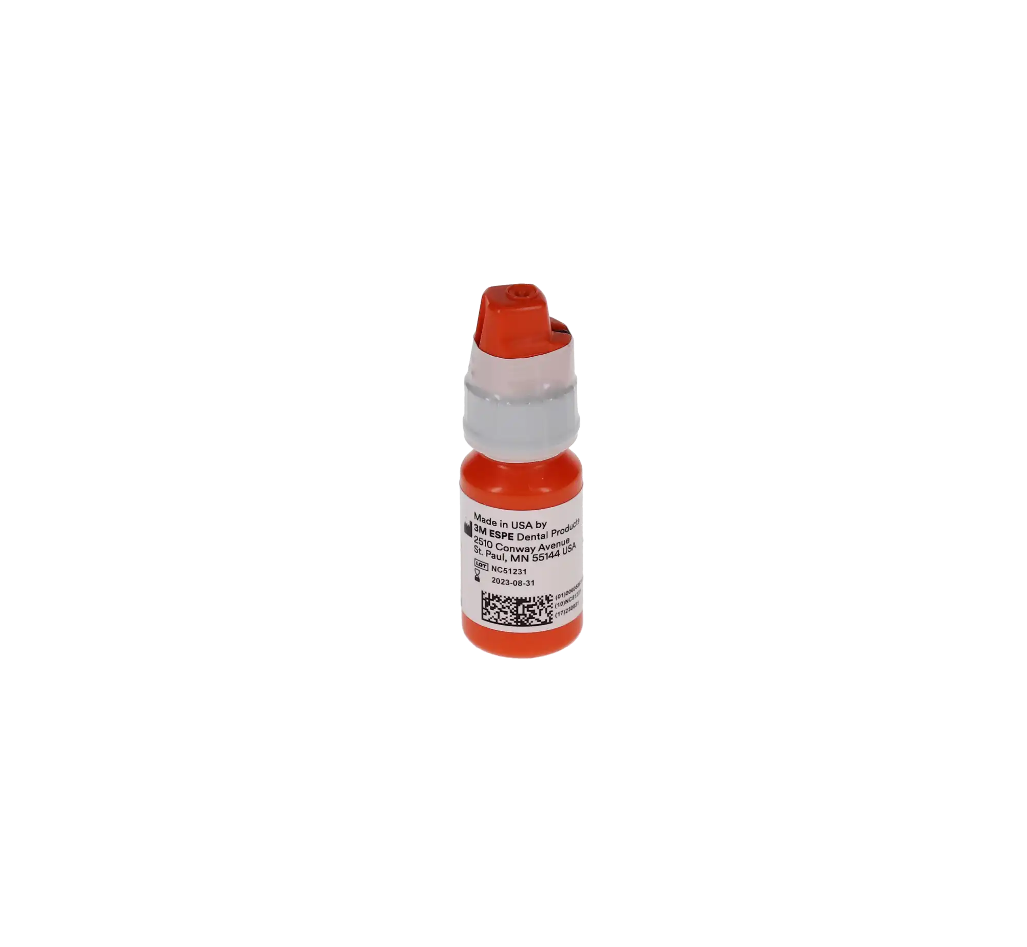 3M Adper Single Bond Plus Adhesive, Total-Etch, Light-Cure, Vial Refill, 6 ml, 1/Pk, 51202 thumbnail 3