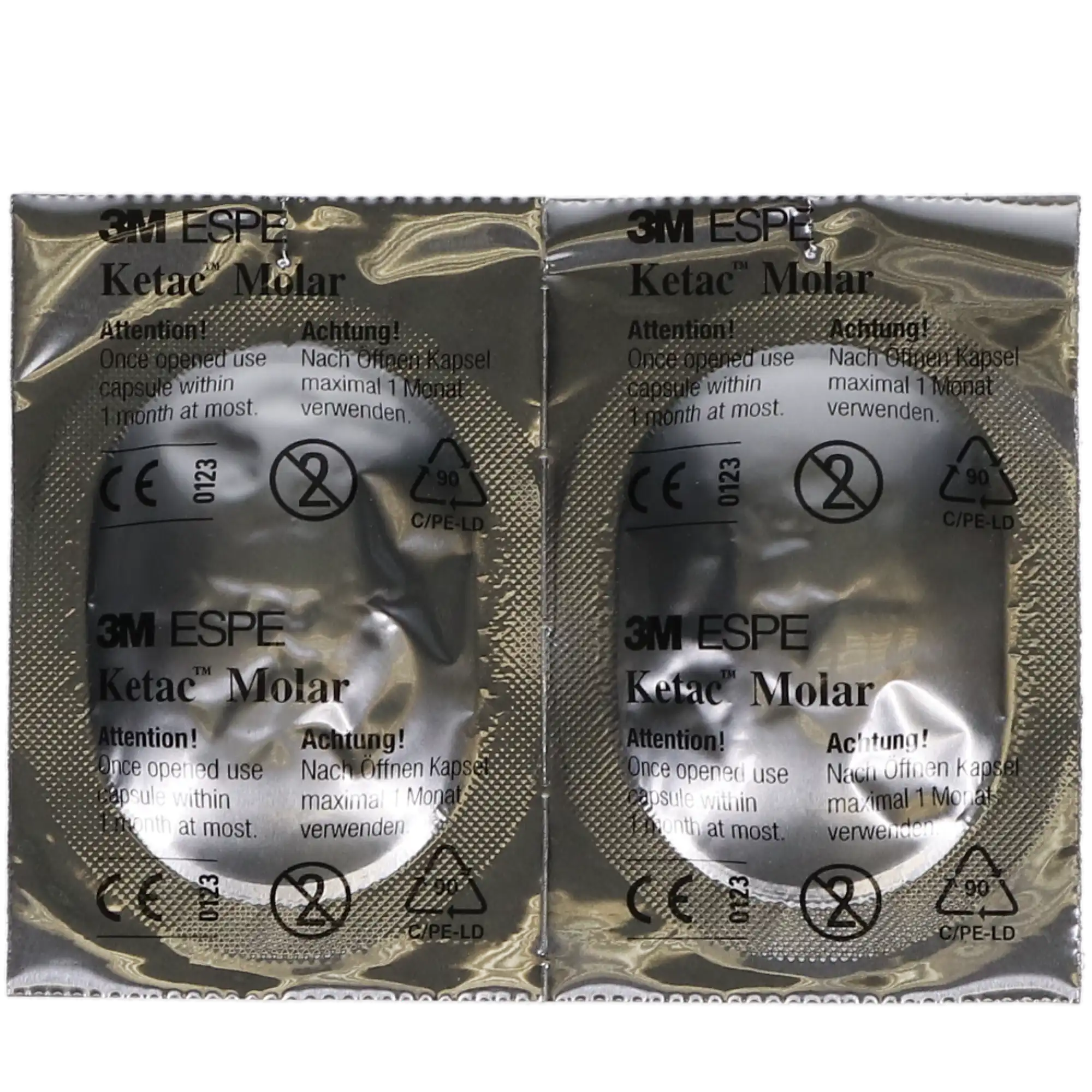3M Ketac Molar Aplicap Glass Ionomer Restorative, Shade A3, Self-Cure, Capsule Refill, 50/Pk, 56420 thumbnail 10