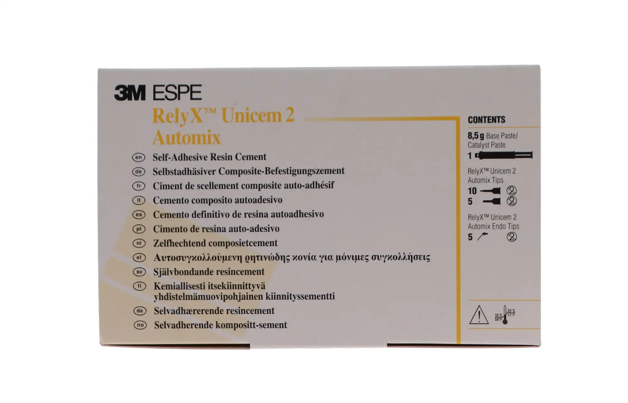 3M™ RelyX™ Unicem 2 Automix Self-Adhesive Resin Cement, A2 Universal Shade, 8.5g Syringe Refill, 56846 thumbnail 12