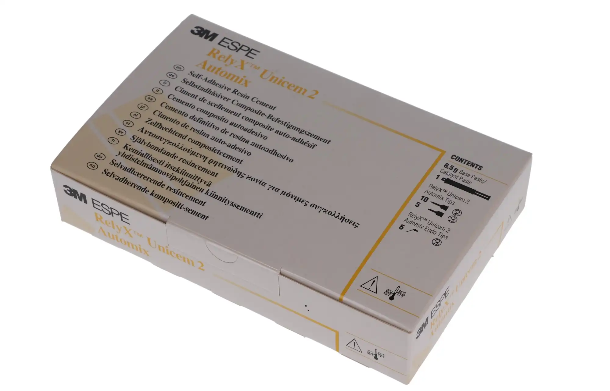 3M™ RelyX™ Unicem 2 Automix Self-Adhesive Resin Cement, A2 Universal Shade, 8.5g Syringe Refill, 56846 thumbnail 13
