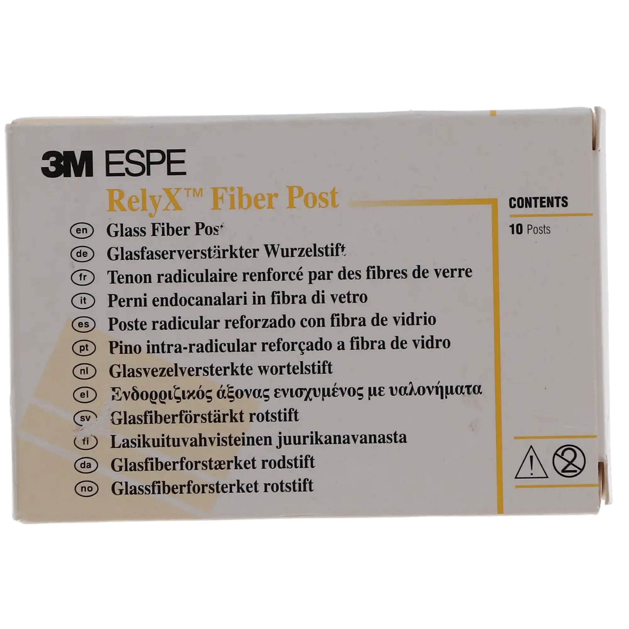 3M RelyX Fiber Post Refill, Size 1, 1.3 mm Diameter, Yellow, 10/Pk, 56861 thumbnail 9