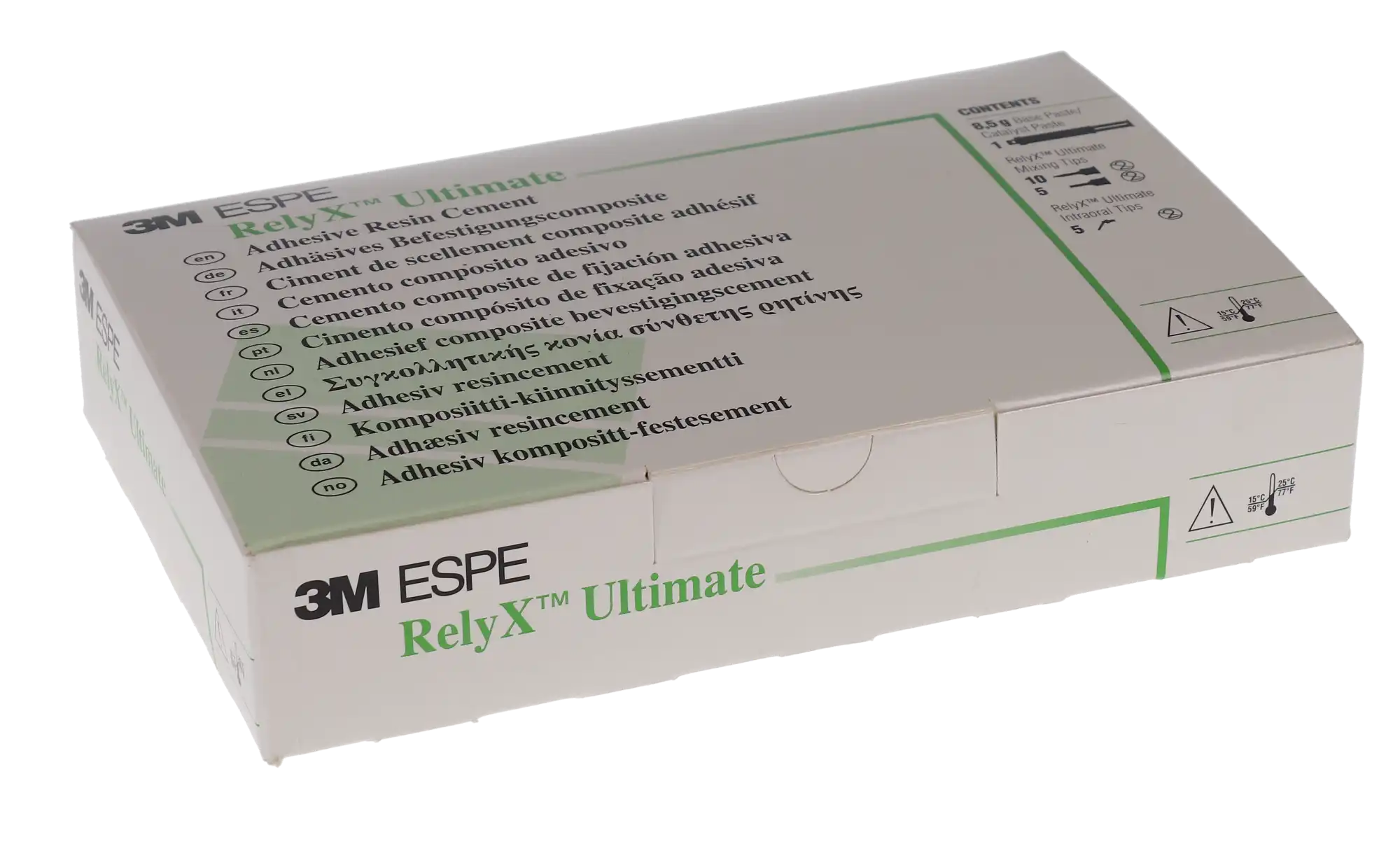 3M RelyX Ultimate Adhesive Resin Cement Refill, A1, 8.5 g Syringe, 1/Pk, 56887 thumbnail 13