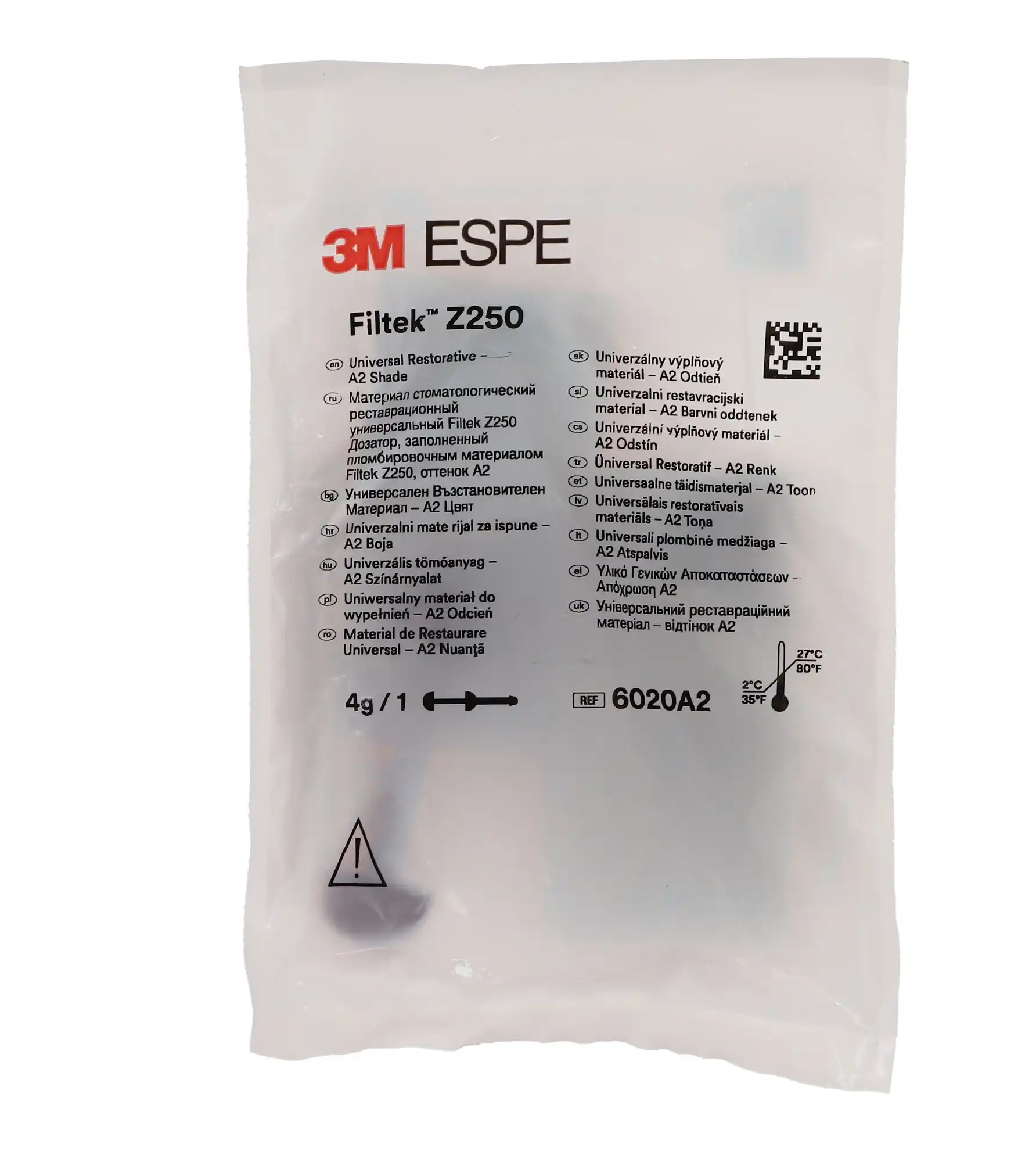 3M Filtek Z250 Universal Restorative Composite, Syringe Refill, 4g, Shade A2, 6020A2 thumbnail 9