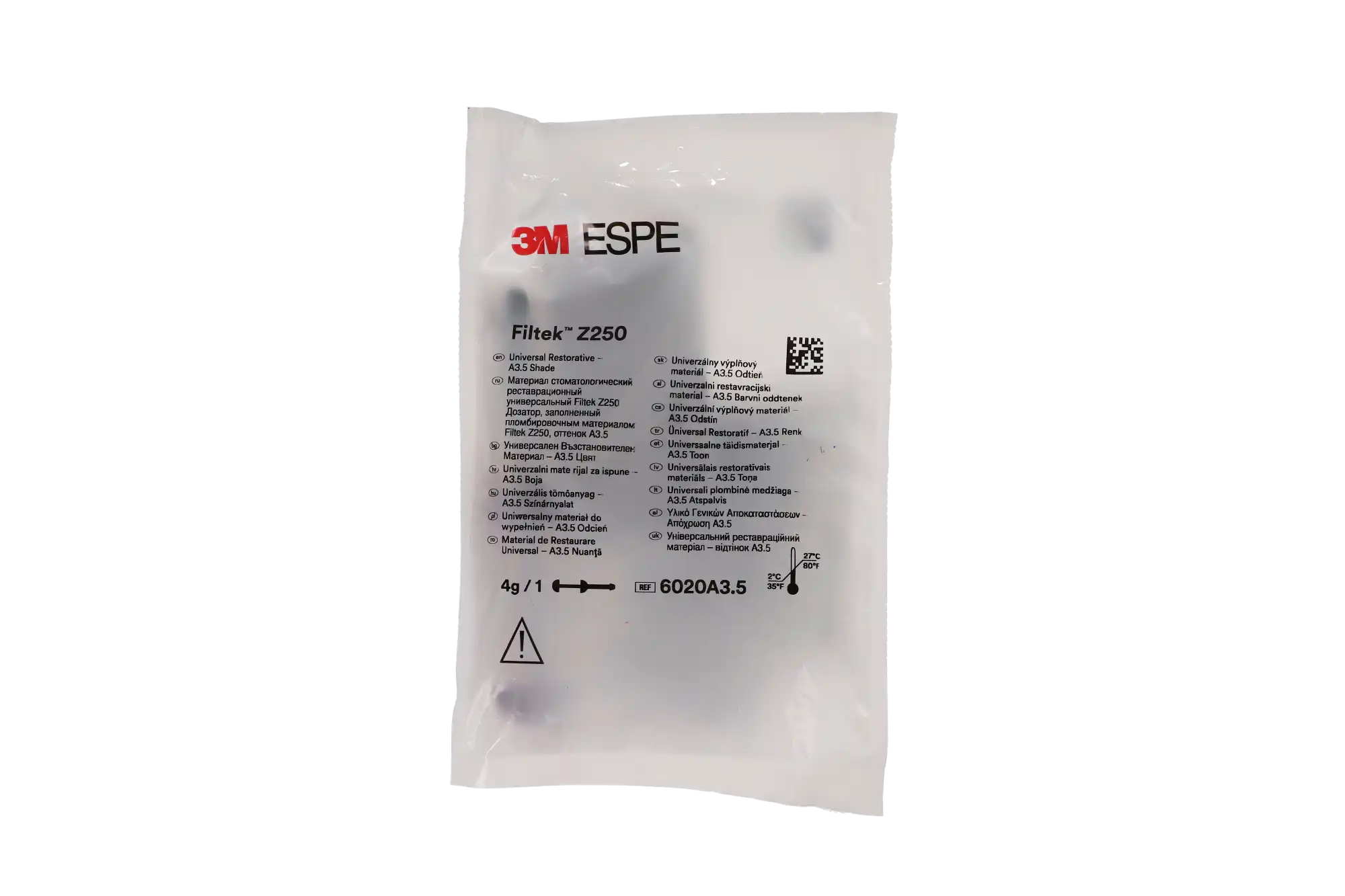 3M Filtek Z250 Universal Restorative Composite, Syringe Refill, 4g, Shade A3.5, 6020A3.5 thumbnail 8