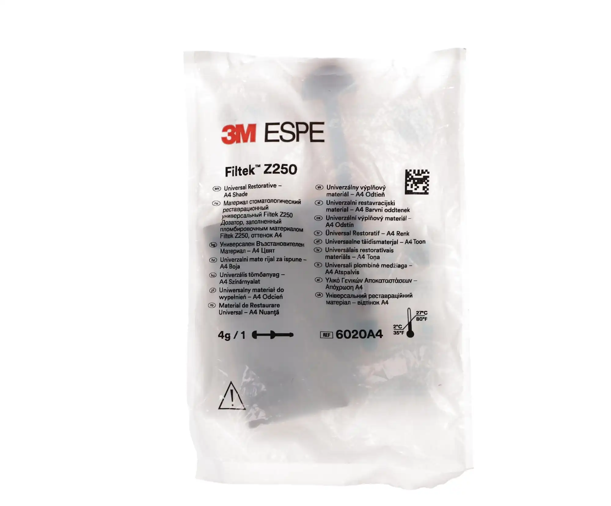 3M Filtek Z250 Universal Restorative Composite, Shade A4, 4g Syringe Refill, 6020A4 thumbnail 8