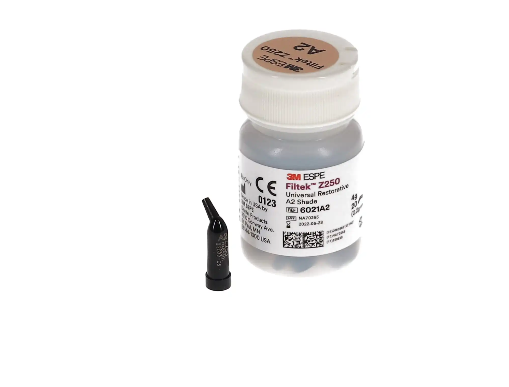 3M Filtek Z250 Universal Restorative Capsule Refill, Shade A2, 0.2 g, 20/Box, 6021A2 thumbnail 9