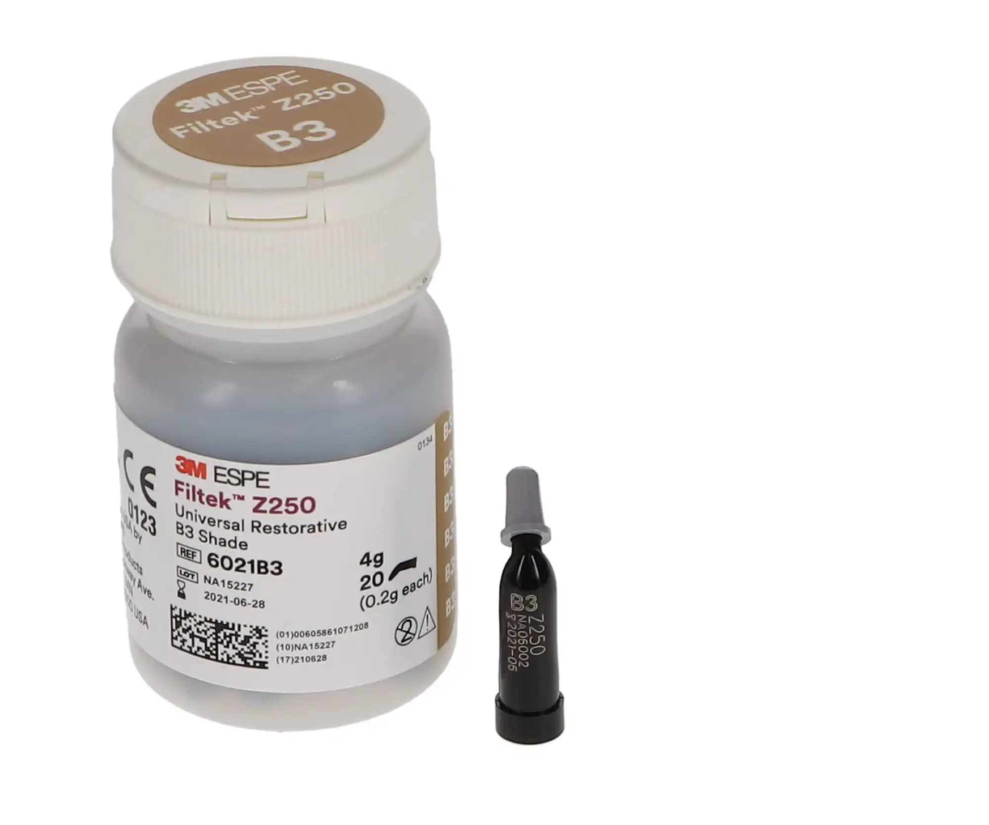 3M Filtek Z250 Universal Restorative Capsule Refill, Shade B3, 0.2 g, 20/Pkg, 6021B3 thumbnail 9