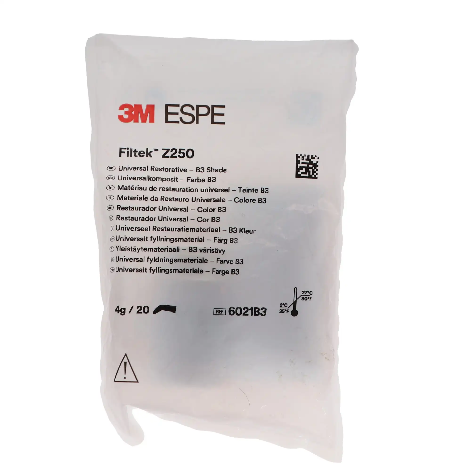 3M Filtek Z250 Universal Restorative Capsule Refill, Shade B3, 0.2 g, 20/Pkg, 6021B3 thumbnail 11