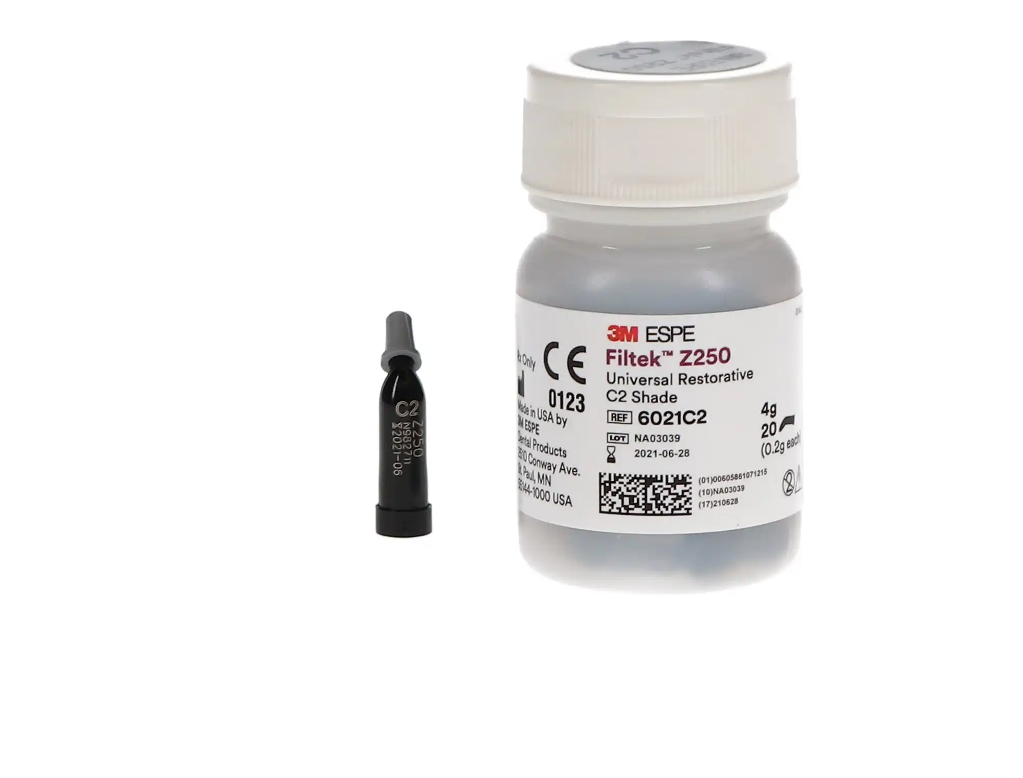 3M Filtek Z250 Universal Restorative Capsule Refill, Shade C2, 0.2 g, 20/Box, 6021C2 thumbnail 9