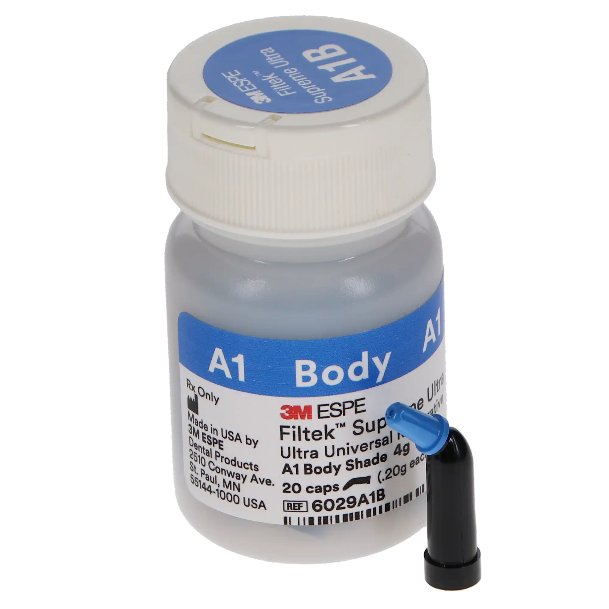 Filtek Supreme Ultra Universal Restorative, Capsule Refill, 0.2 g, Body Shade A1, 20/Pk, 7019A1B thumbnail 2