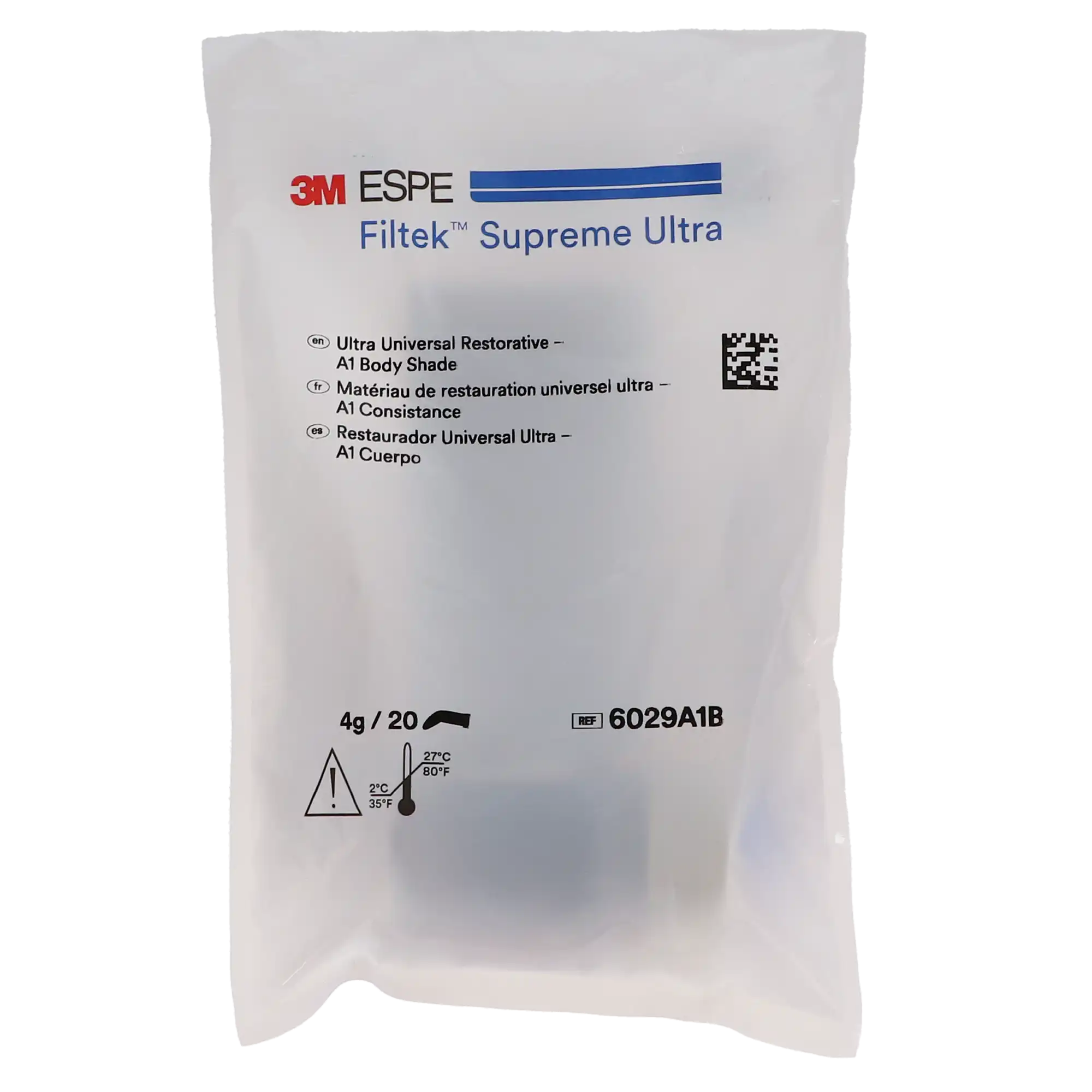 Filtek Supreme Ultra Universal Restorative, Capsule Refill, 0.2 g, Body Shade A1, 20/Pk, 7019A1B thumbnail 4